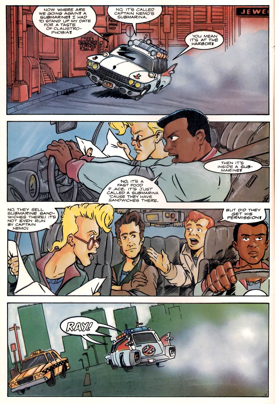 Read online Real Ghostbusters comic -  Issue #1 - 7