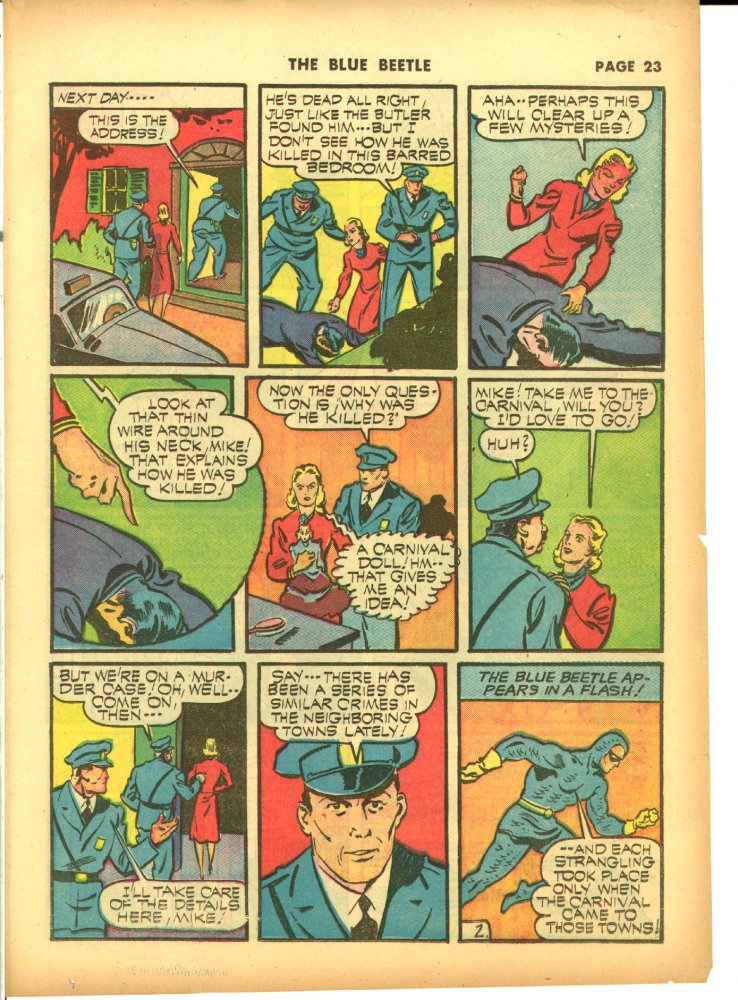Read online The Blue Beetle comic -  Issue #9 - 25