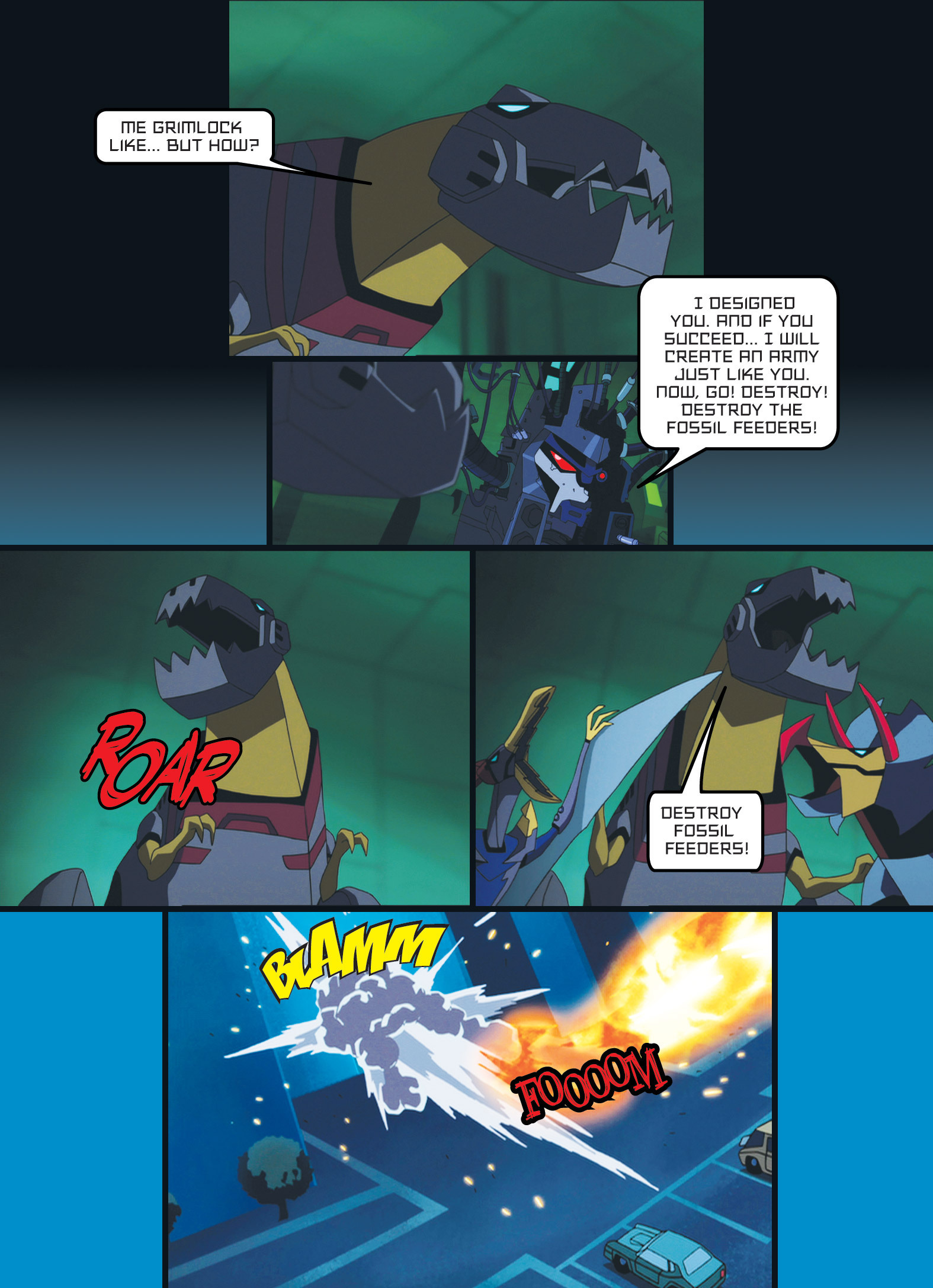 Read online Transformers Animated comic -  Issue #2 - 95