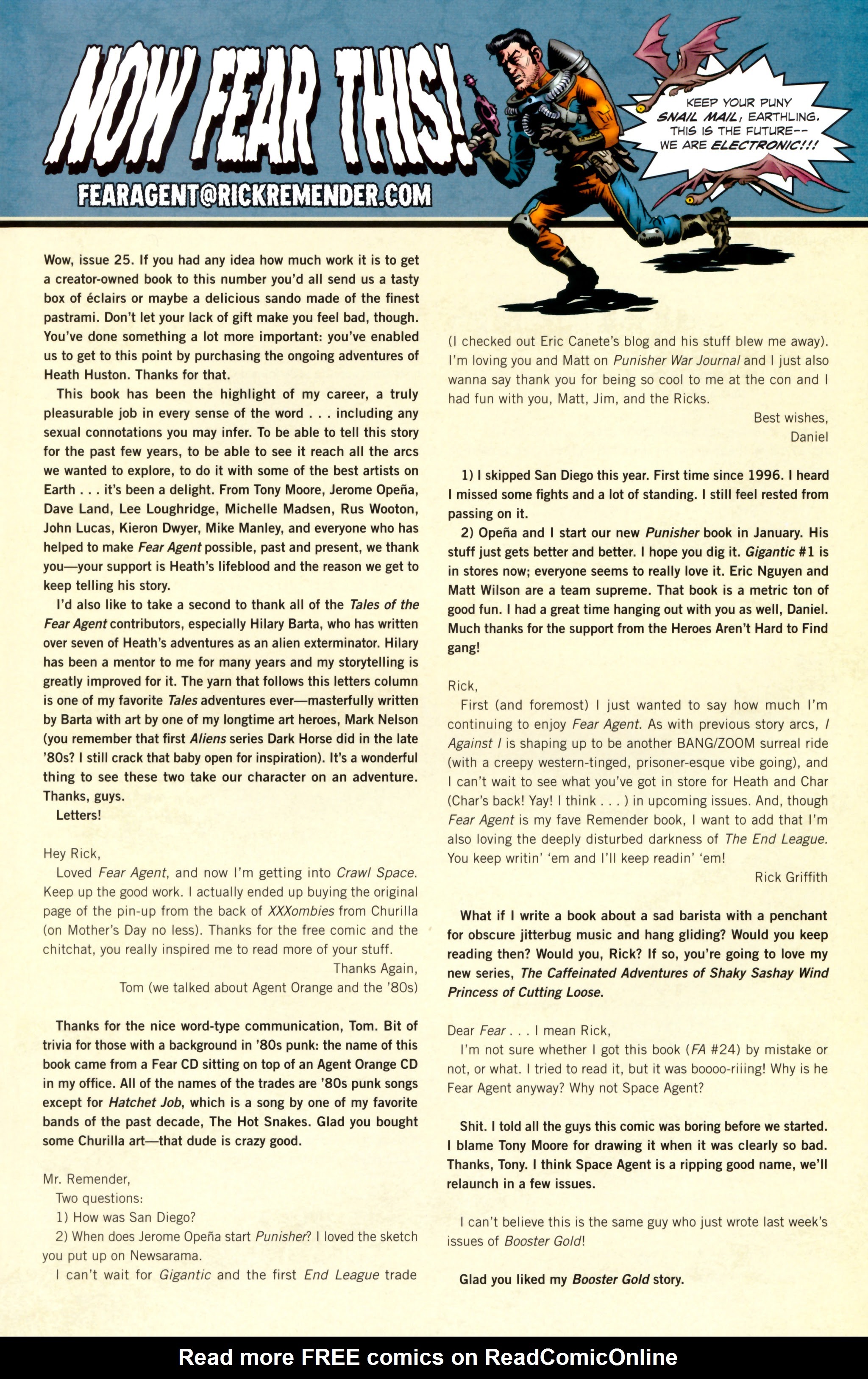 Read online Fear Agent comic -  Issue #25 - 19