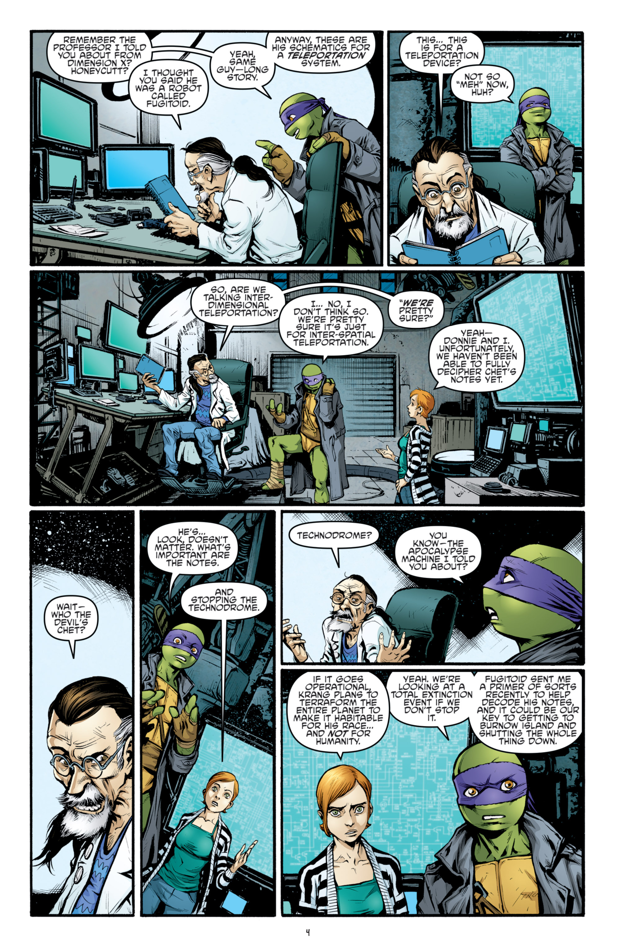 Read online Teenage Mutant Ninja Turtles (2011) comic -  Issue #34 - 11