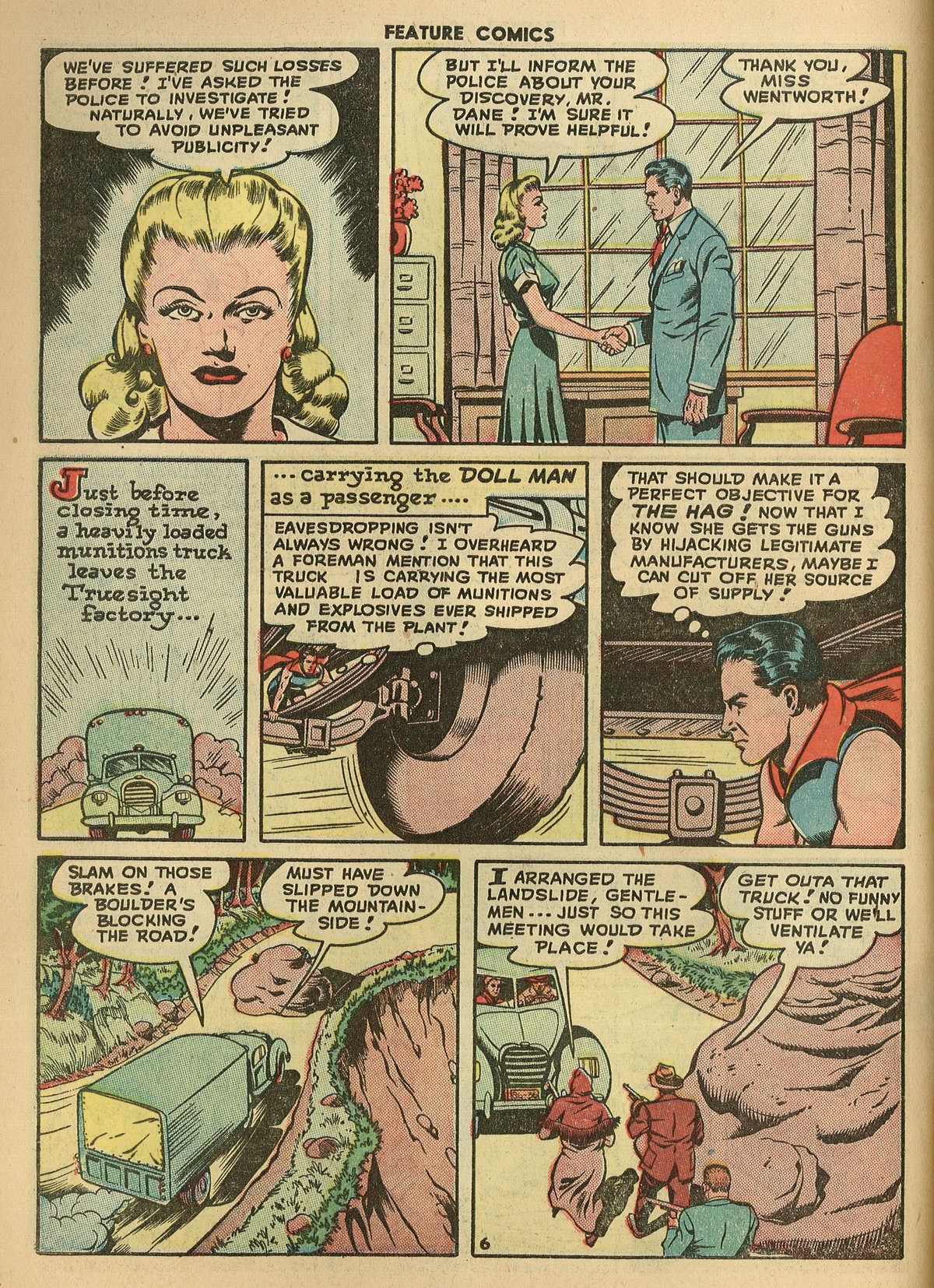 Read online Feature Comics comic -  Issue #121 - 8