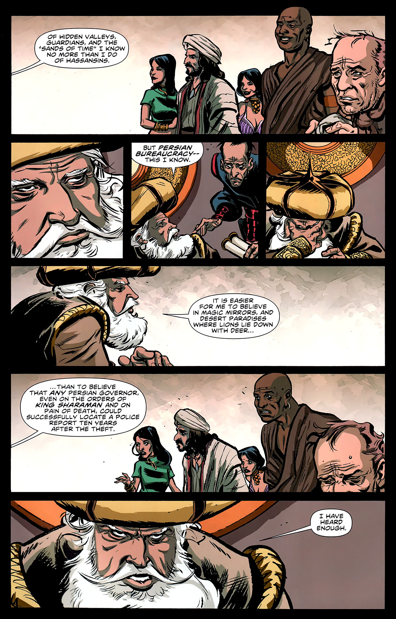 Read online Prince of Persia: Before the Sandstorm comic -  Issue #3 - 31