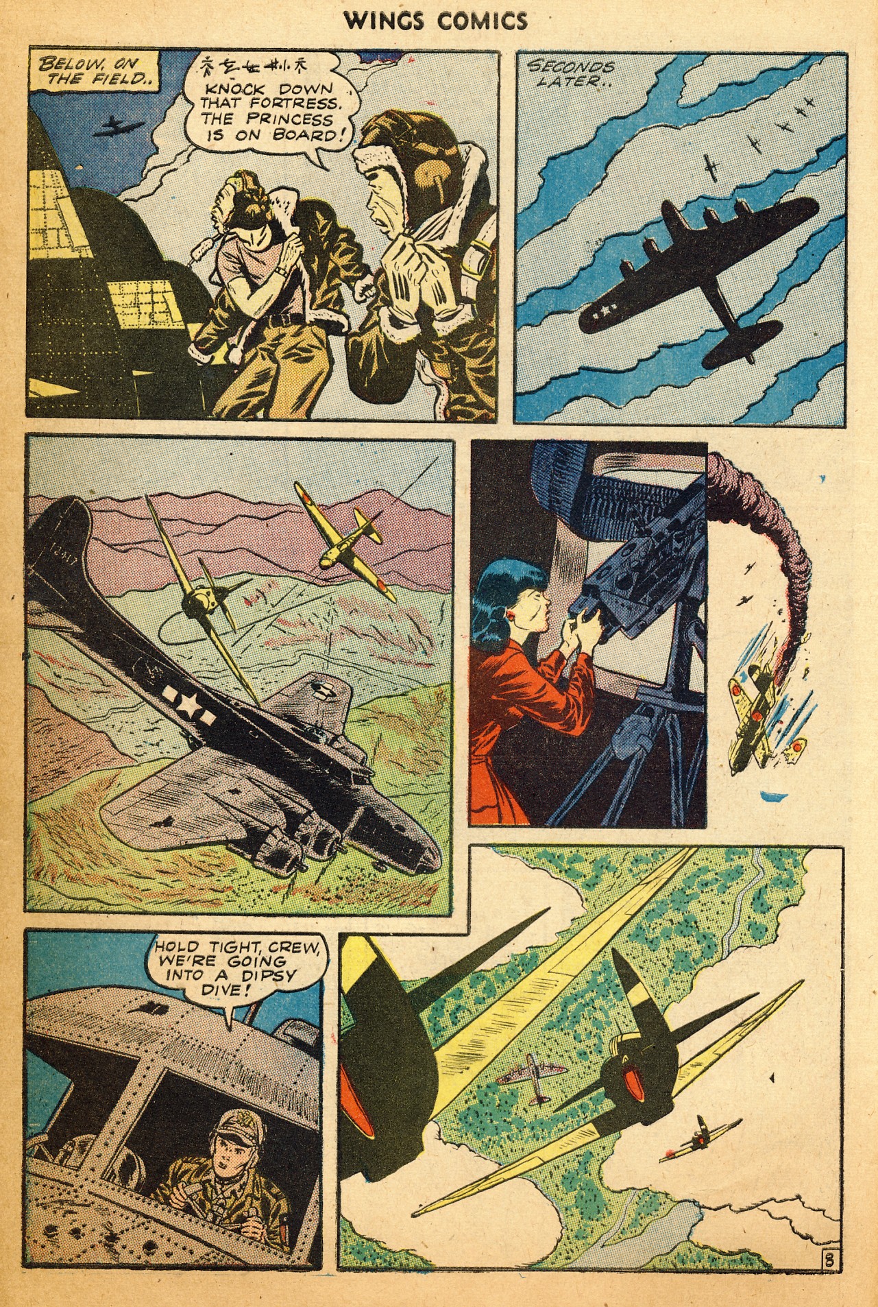 Read online Wings Comics comic -  Issue #52 - 10