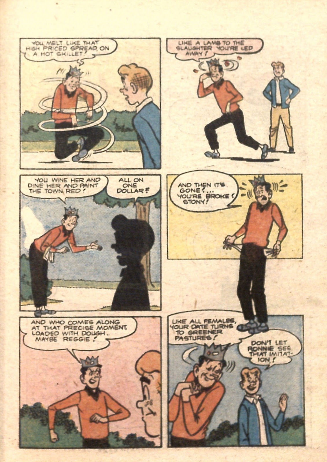 Archie...Archie Andrews, Where Are You? Digest Magazine issue 6 - Page 35