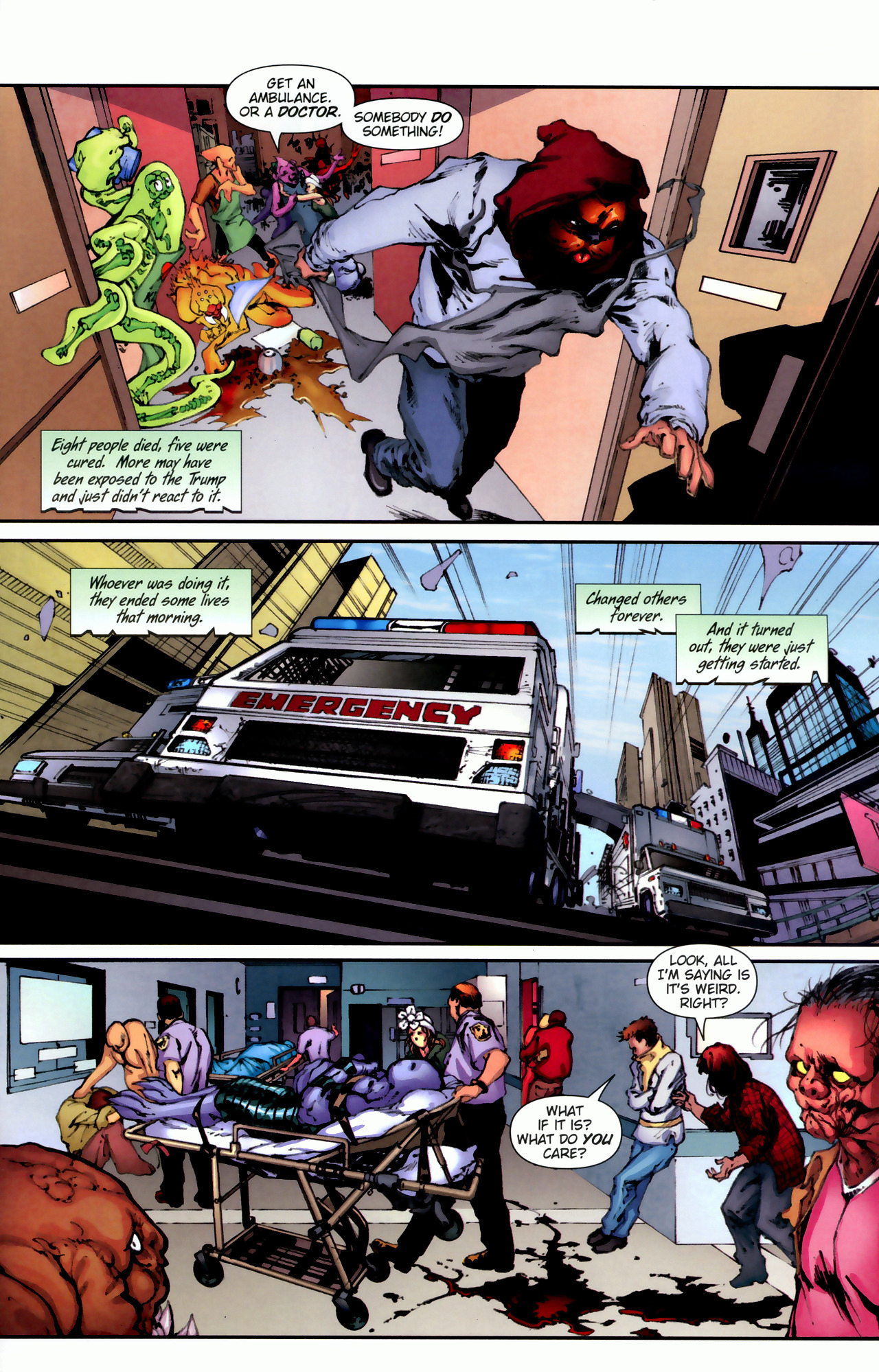 Read online George R.R. Martin's Wild Cards: The Hard Call comic -  Issue #3 - 9