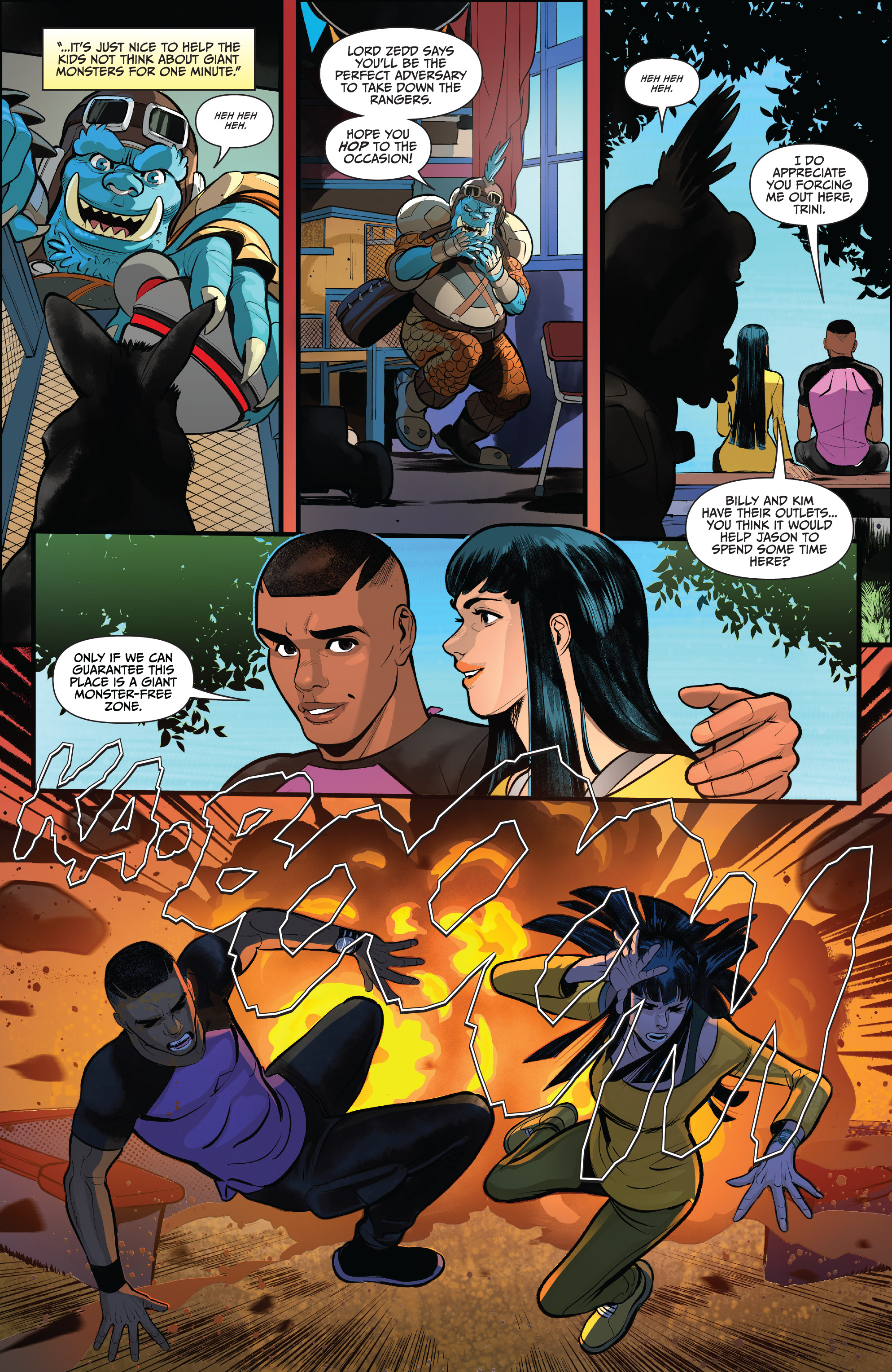 Read online Saban's Go Go Power Rangers comic -  Issue #22 - 16