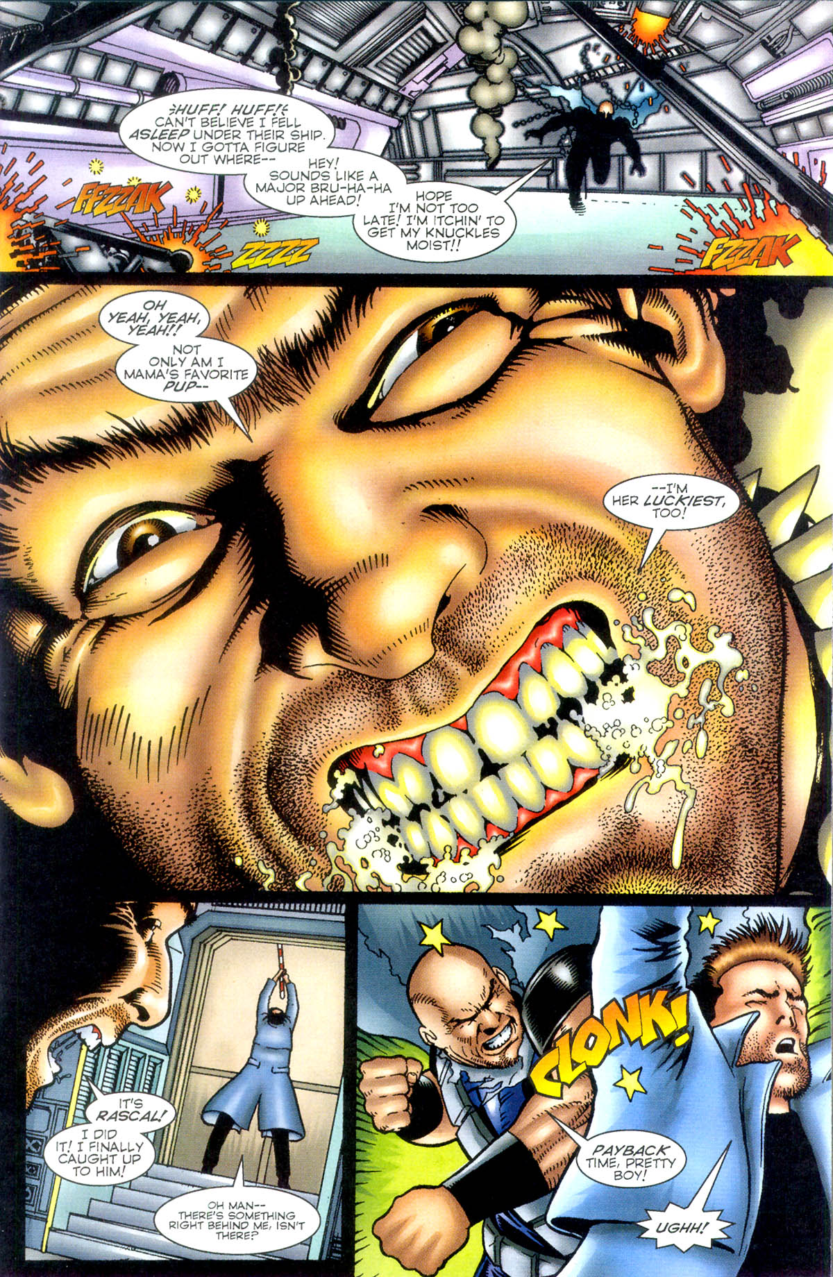 Read online Strikeback! (1996) comic -  Issue #5 - 2