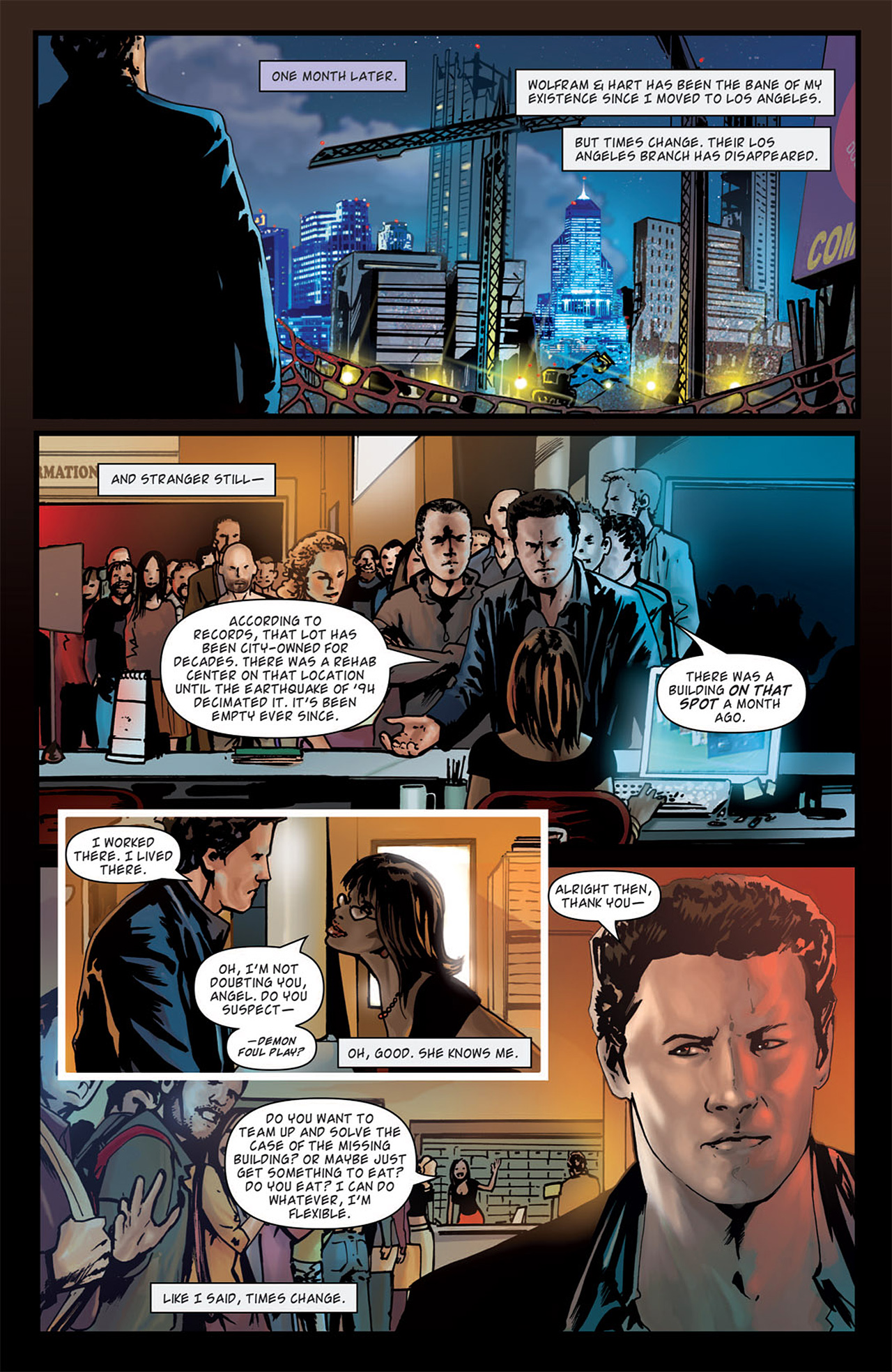 Read online Angel: After The Fall comic -  Issue #17 - 4