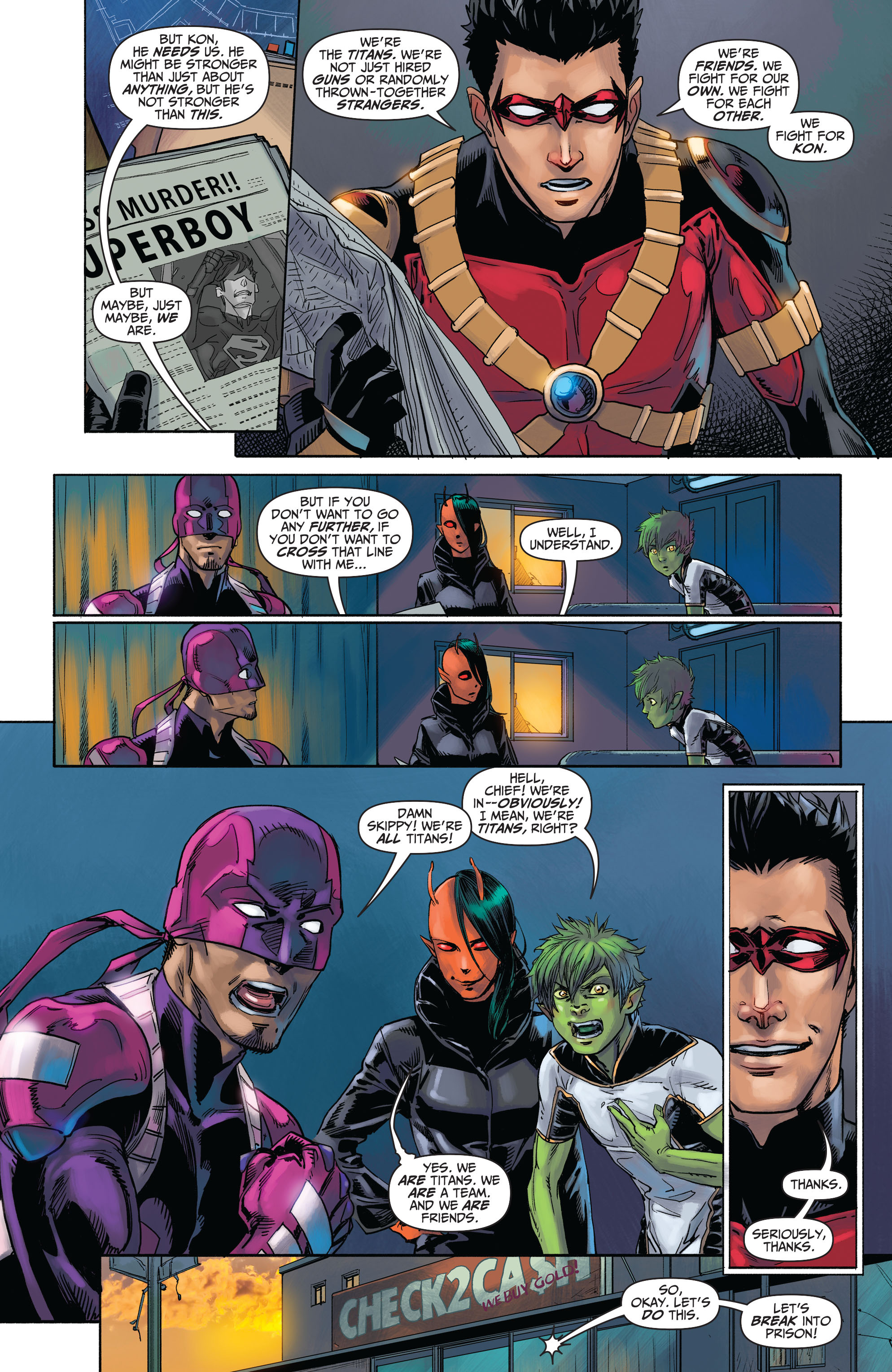 Read online Teen Titans (2014) comic -  Issue #11 - 8