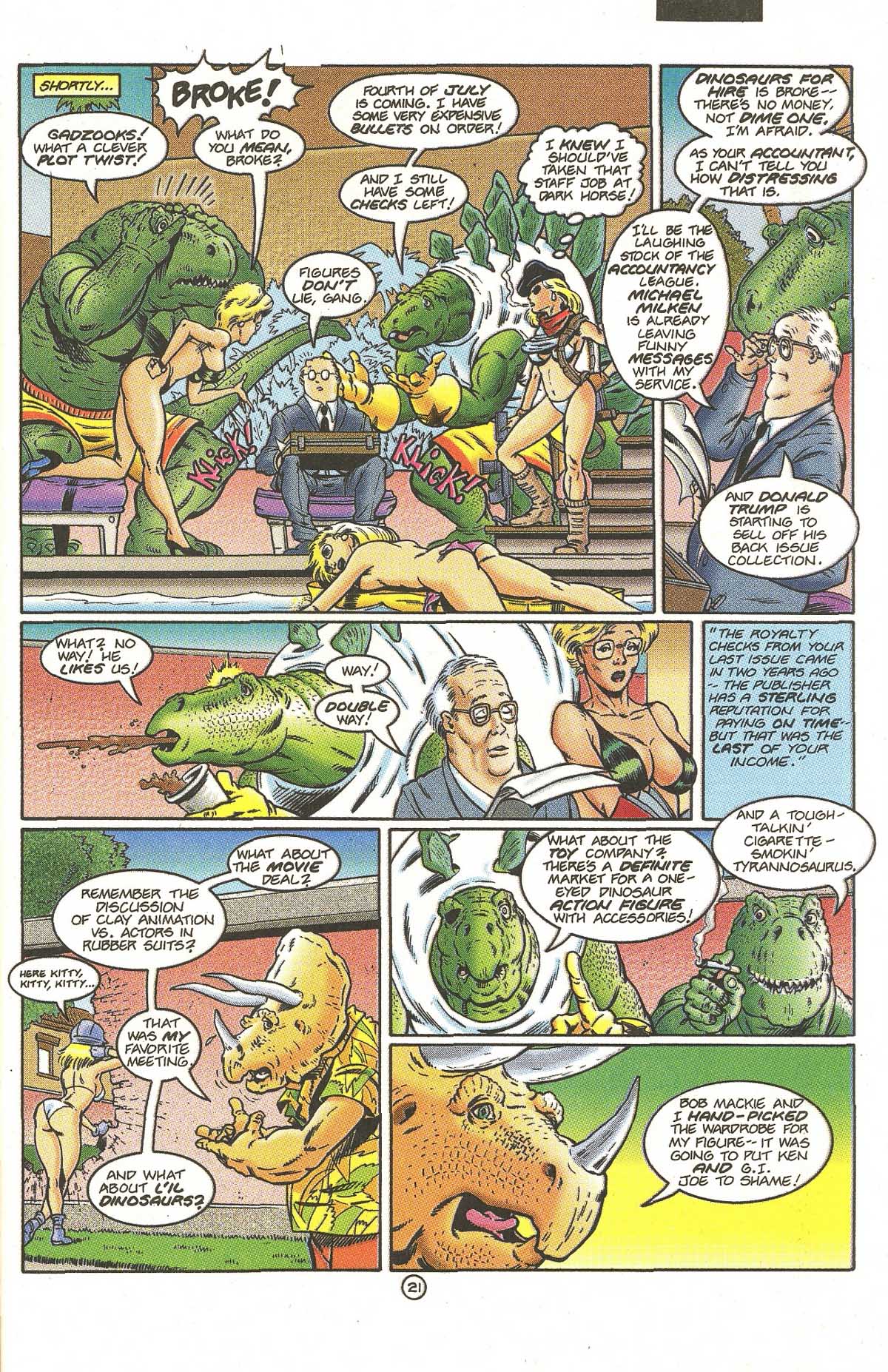 Read online Dinosaurs For Hire comic -  Issue #1 - 24