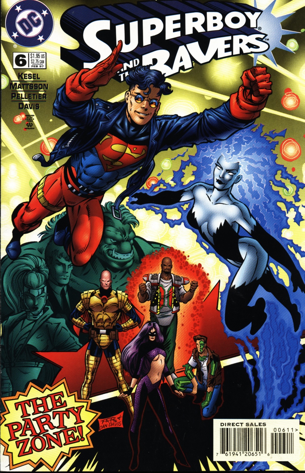 Read online Superboy & The Ravers comic -  Issue #6 - 1