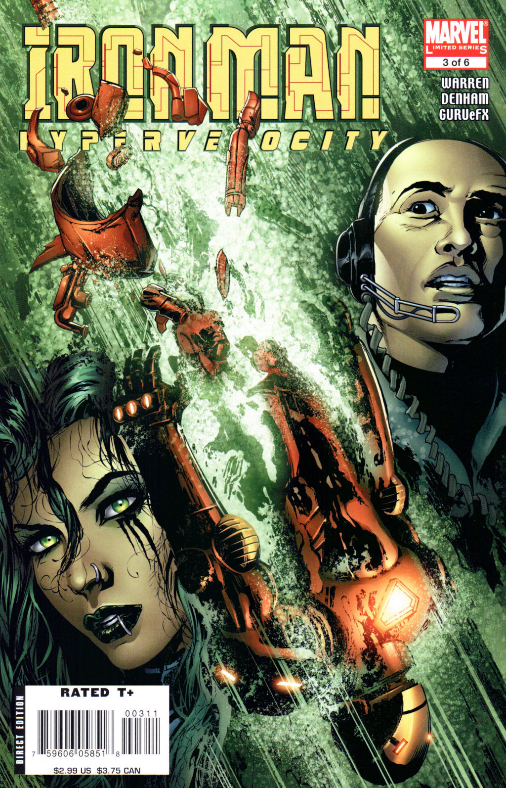 Read online Iron Man: Hypervelocity comic -  Issue #3 - 1