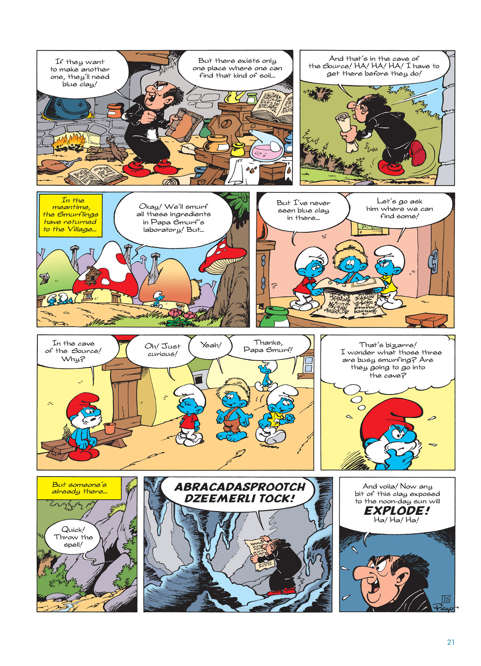 Read online The Smurfs comic -  Issue #15 - 22