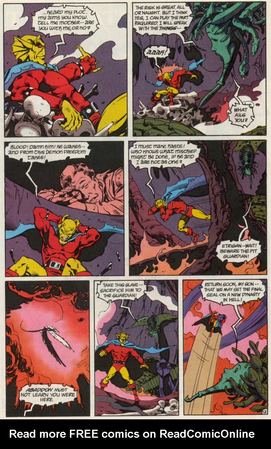 Read online The Demon (1990) comic -  Issue #3 - 12