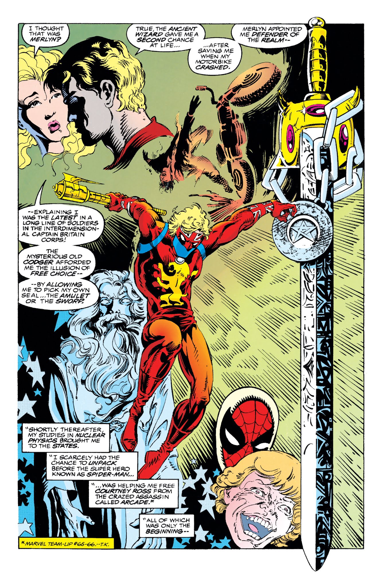Read online Excalibur Visionaries: Alan Davis comic -  Issue # TPB 2 (Part 1) - 54