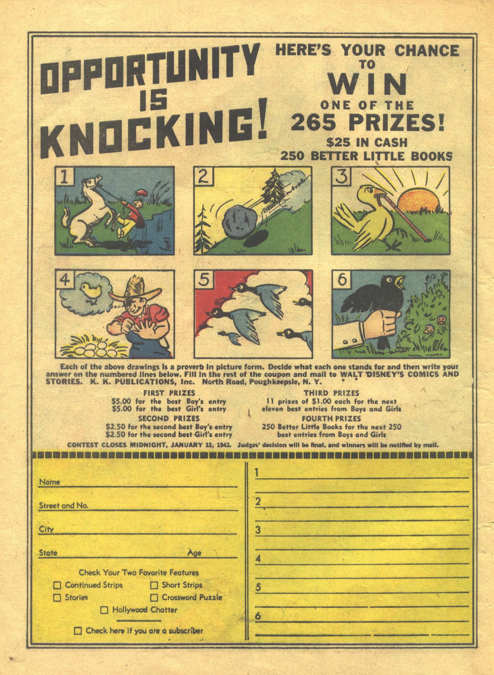 Read online Walt Disney's Comics and Stories comic -  Issue #16 - 64