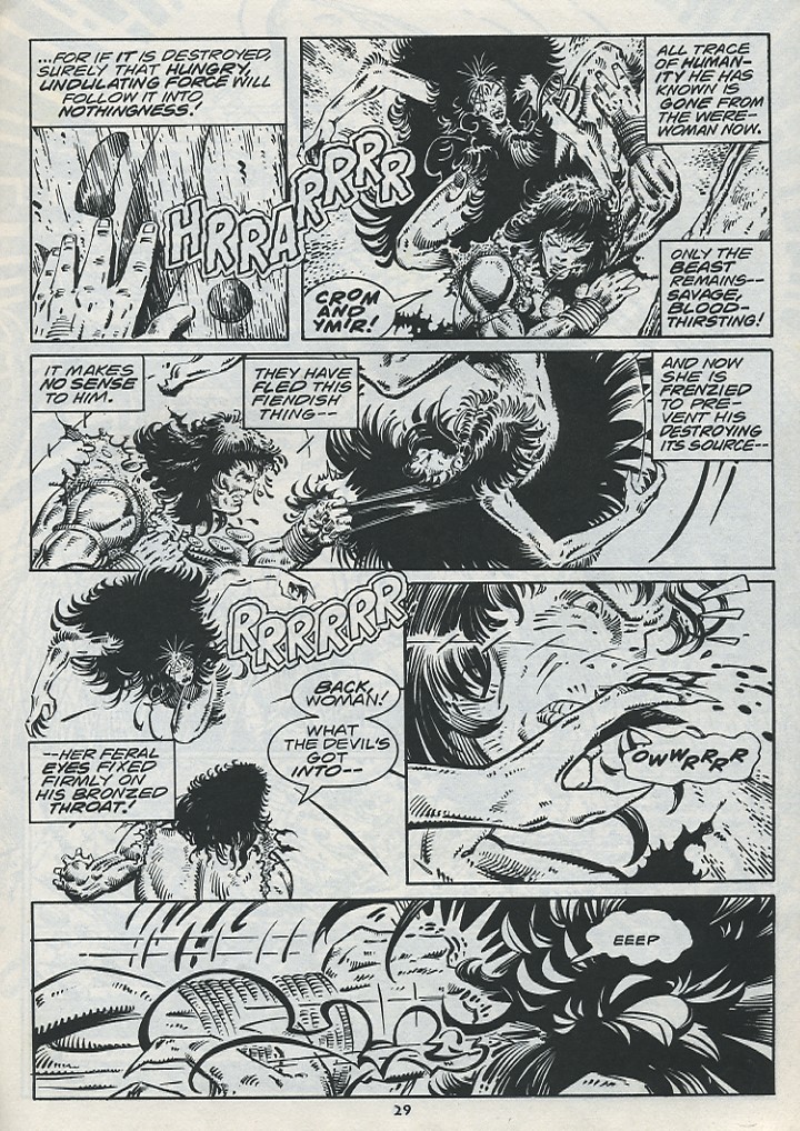 The Savage Sword Of Conan issue 221 - Page 31