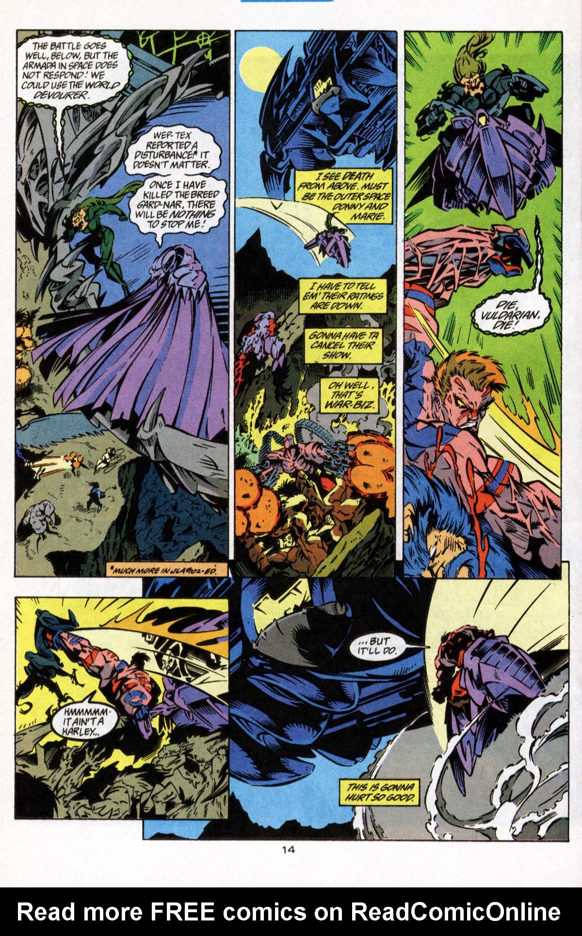 Read online Justice League America comic -  Issue #102c - 19