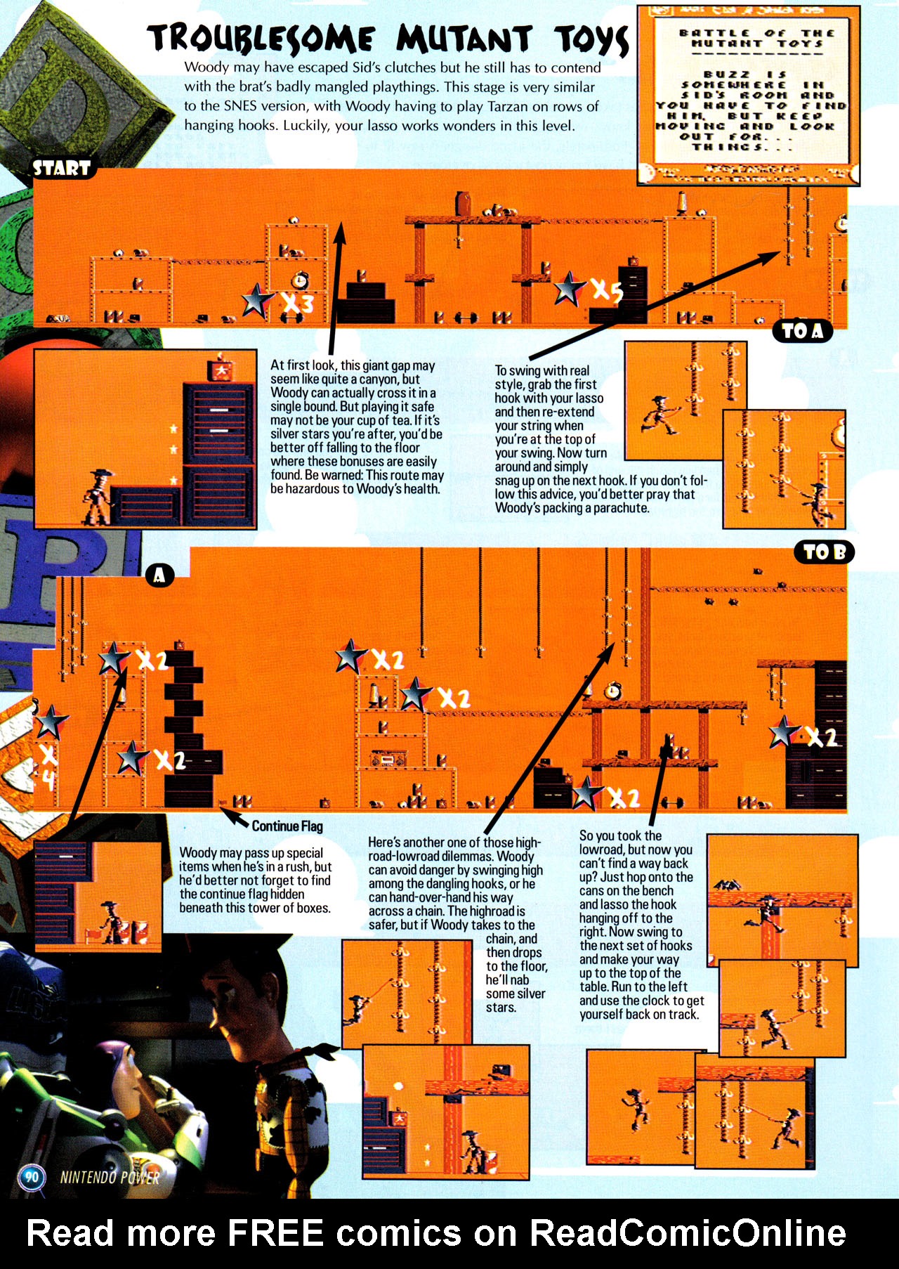 Read online Nintendo Power comic -  Issue #85 - 97