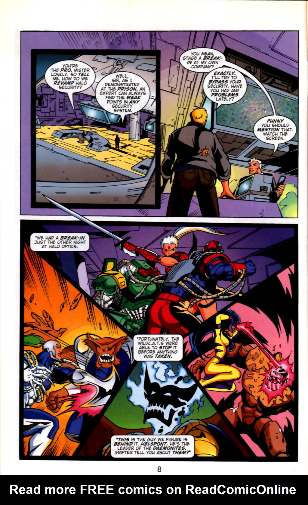 Read online WildC.A.T.s Adventures comic -  Issue #5 - 9