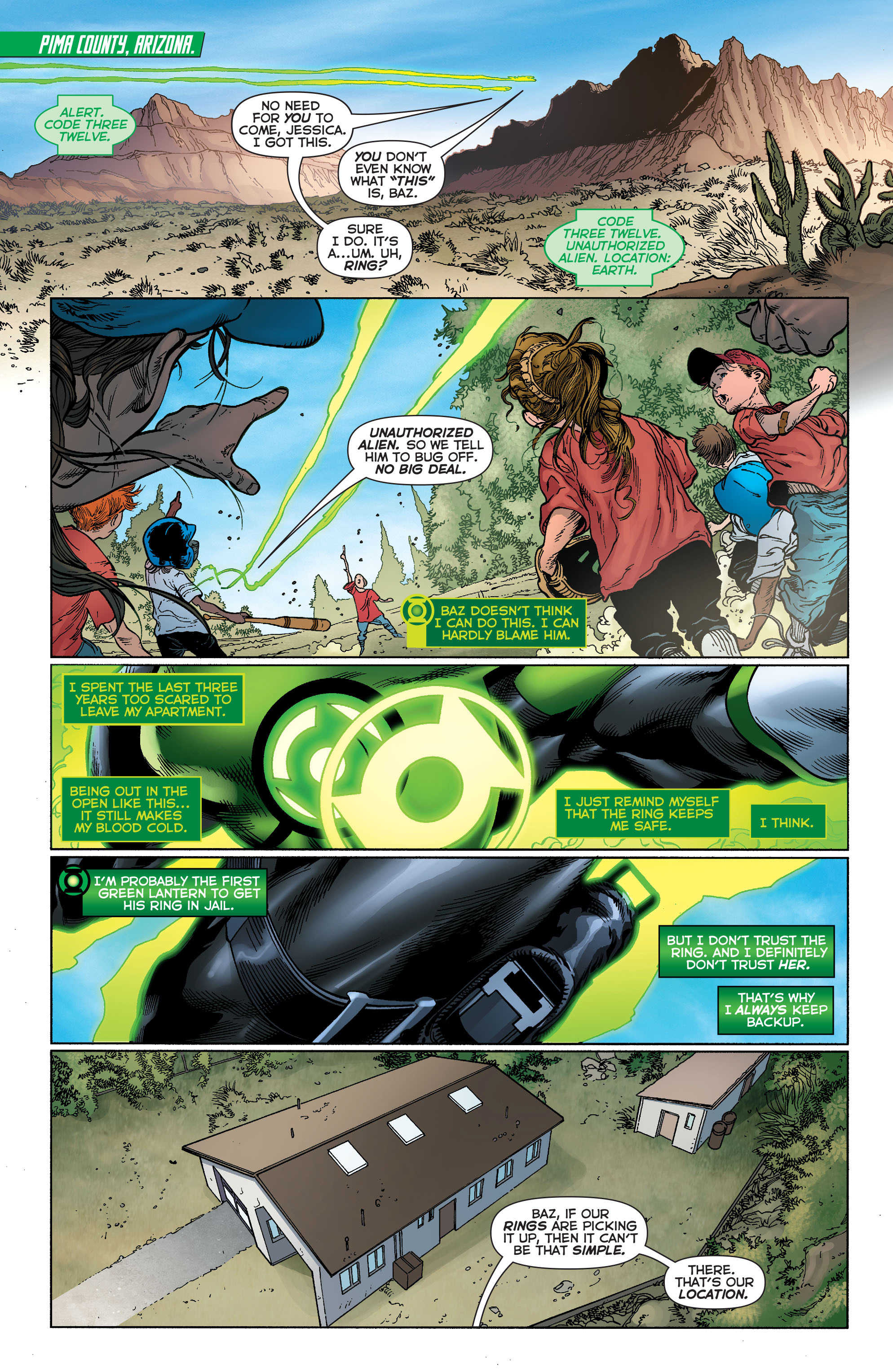Read online Green Lanterns comic -  Issue #1 - 5
