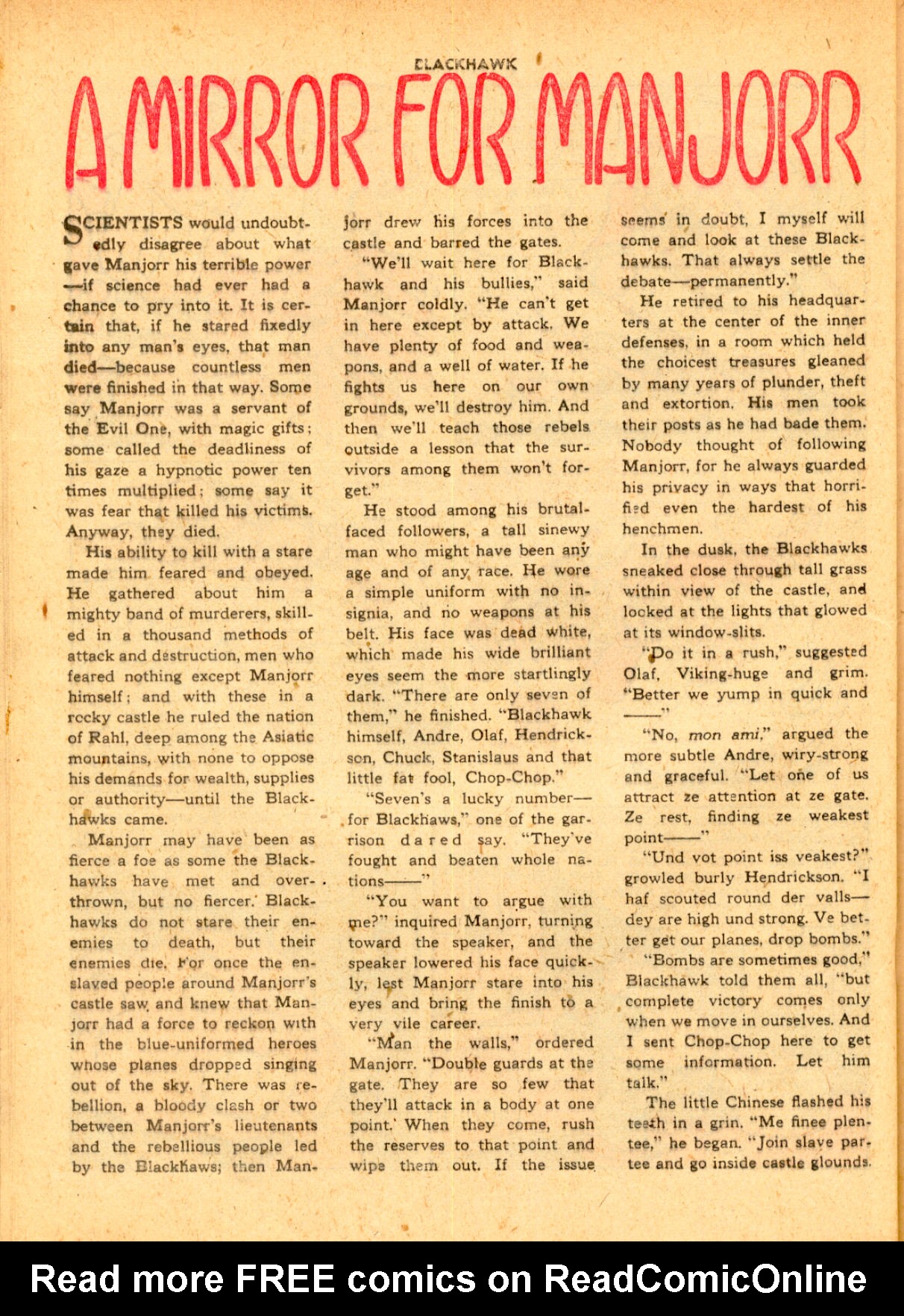 Read online Blackhawk (1957) comic -  Issue #10 - 34
