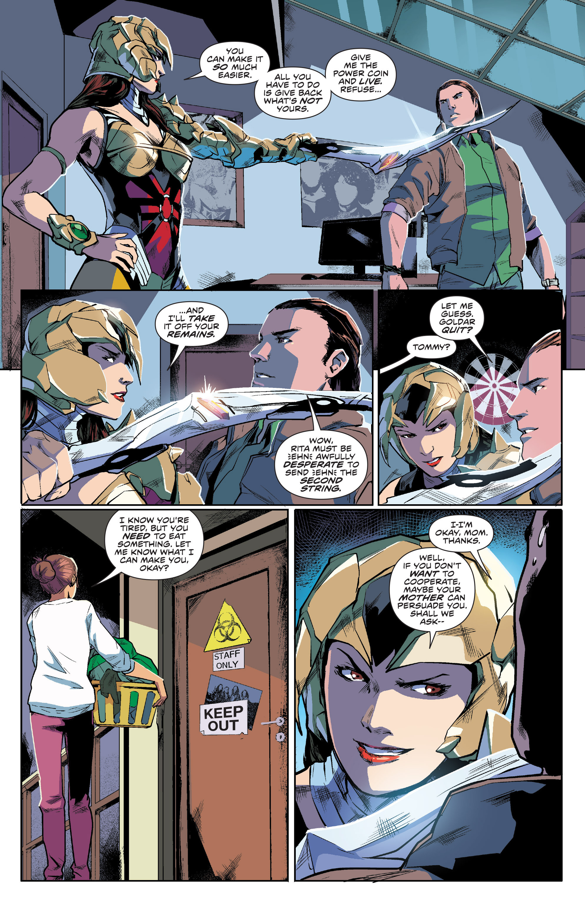 Read online Mighty Morphin Power Rangers comic -  Issue #2 - 7