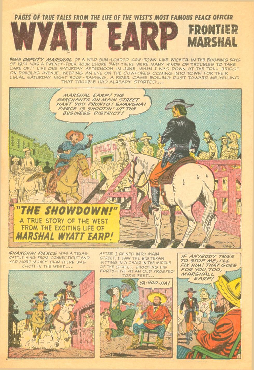 Read online Wyatt Earp comic -  Issue #3 - 10