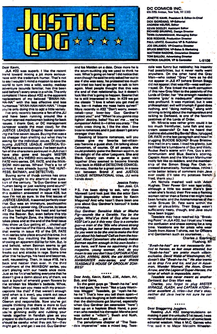 Read online Justice League America comic -  Issue #36 - 24