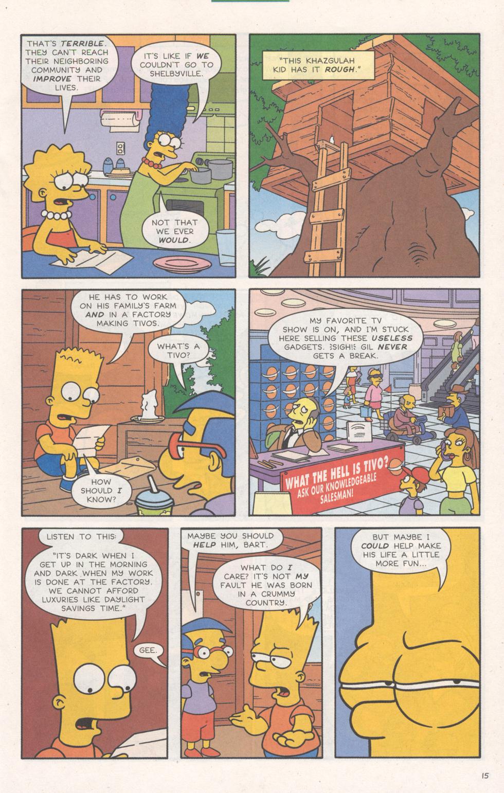 Read online Simpsons Comics comic -  Issue #96 - 16