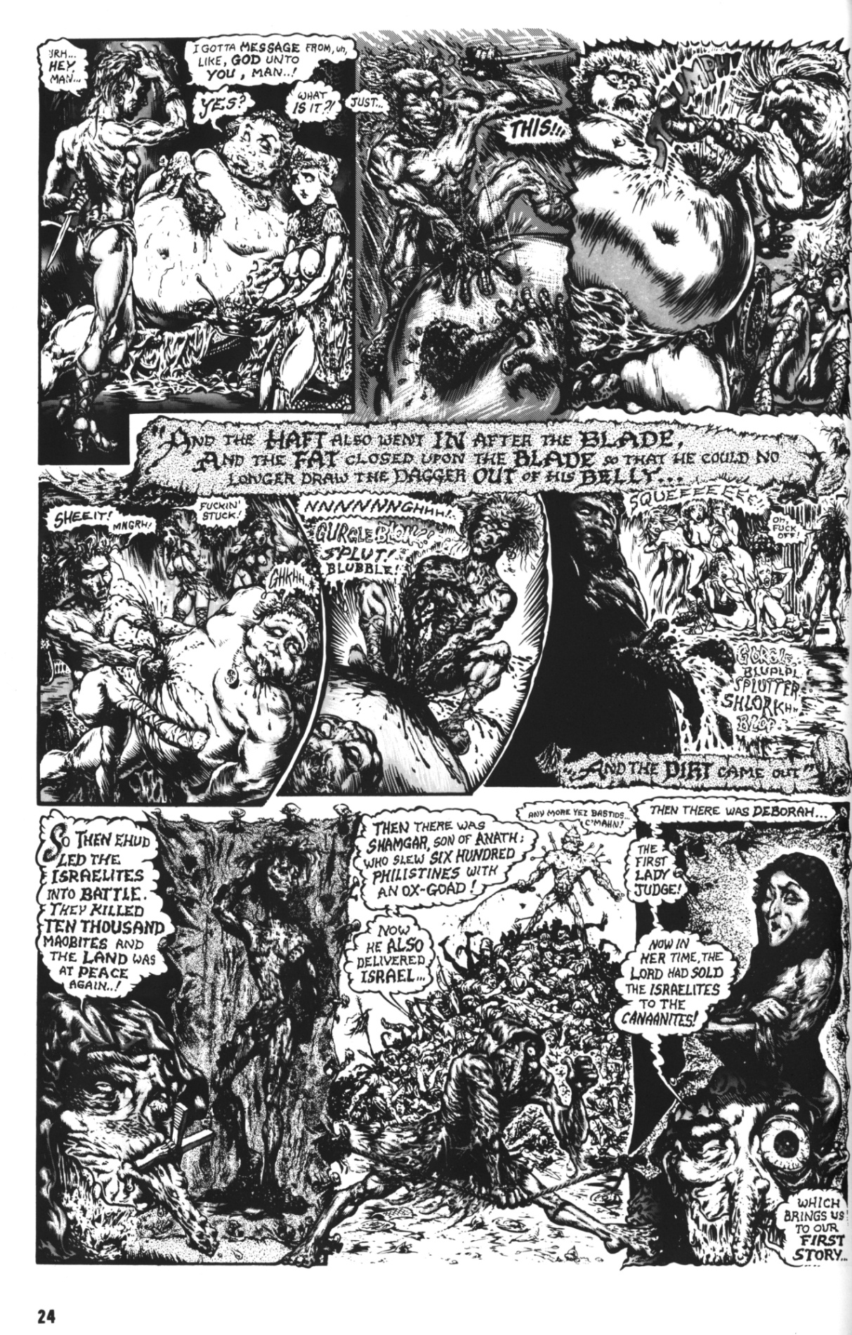Read online Outrageous Tales From The Old Testament comic -  Issue # Full - 26