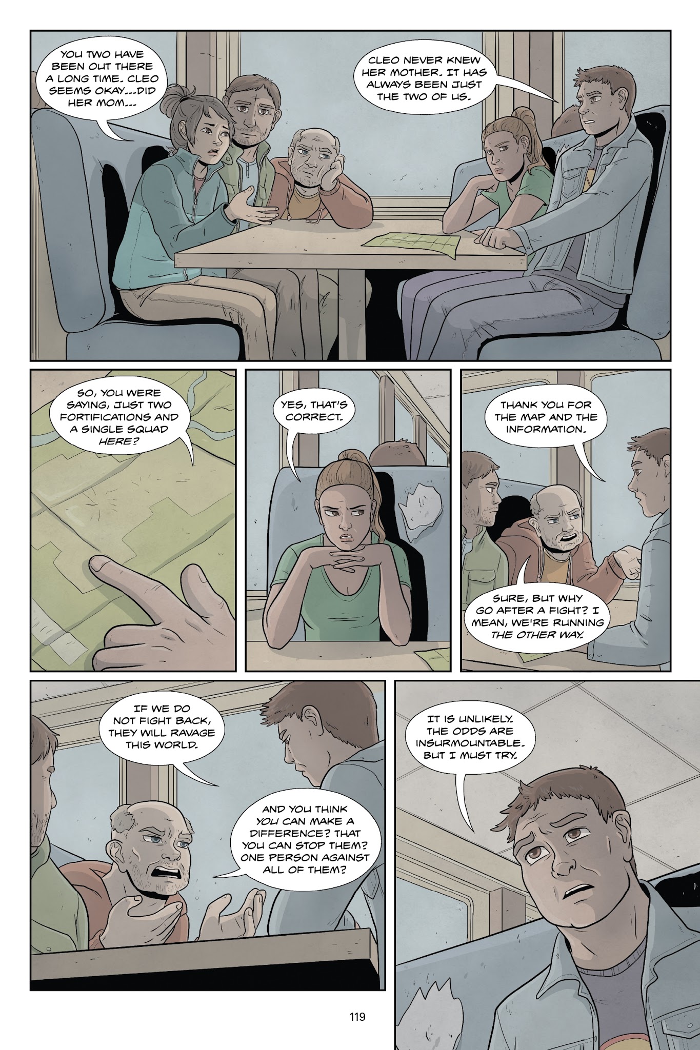 Read online Lifeformed: Cleo Makes Contact comic -  Issue # TPB - 118