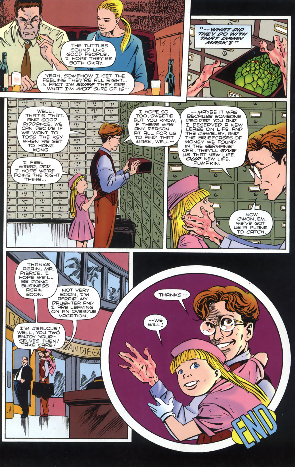Read online The Mask: The Hunt for Green October comic -  Issue #4 - 24