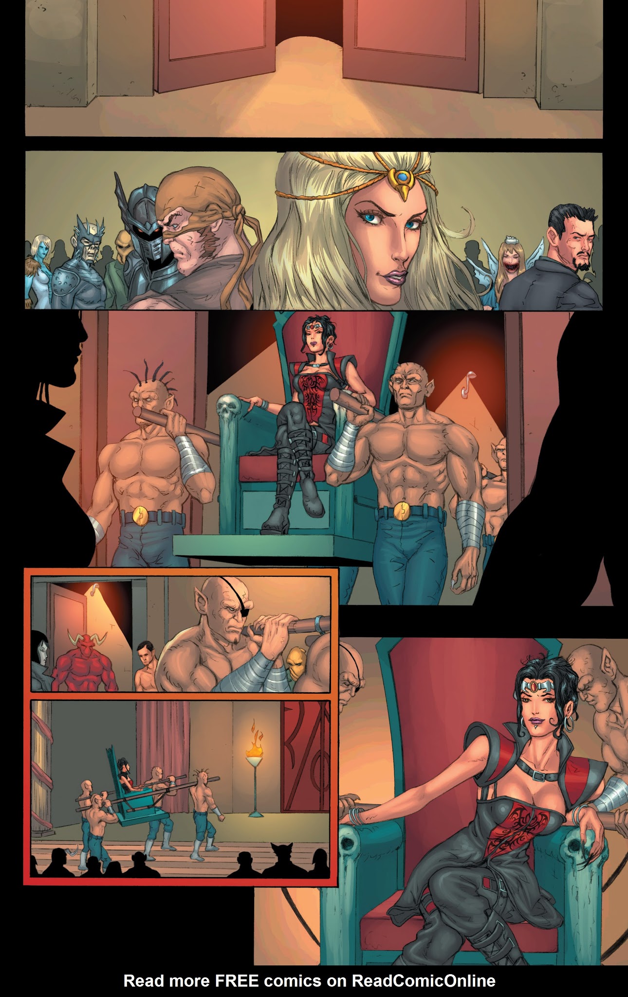 Read online Grimm Fairy Tales presents Realm War Age of Darkness comic -  Issue #4 - 21