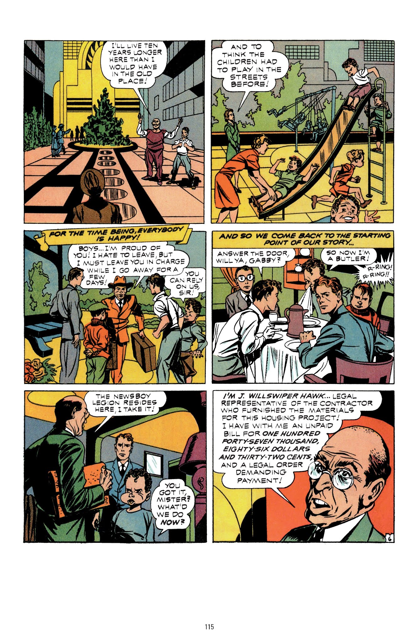 Read online The Newsboy Legion by Joe Simon and Jack Kirby comic -  Issue # TPB 1 (Part 2) - 12