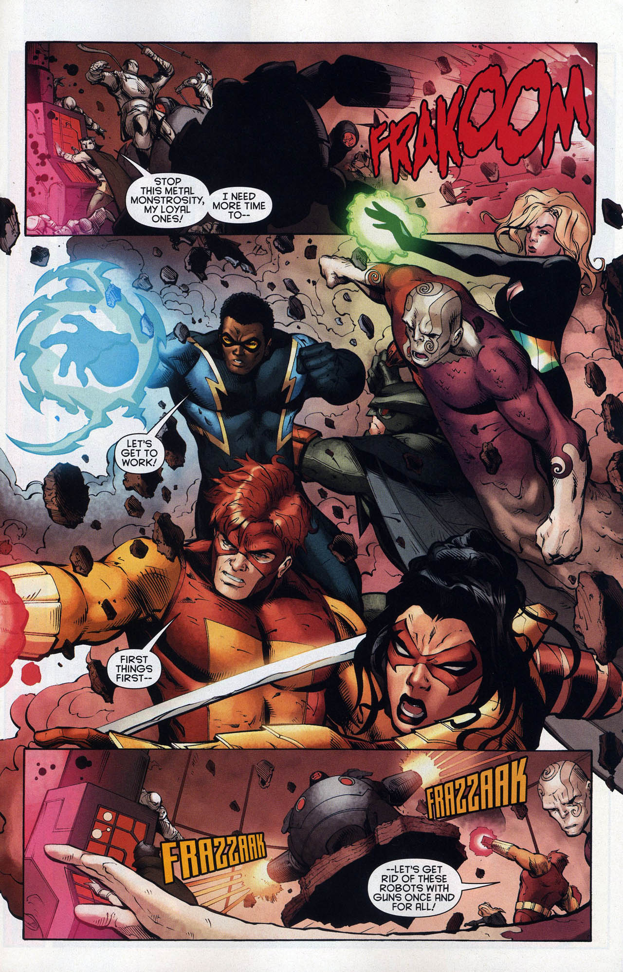 Read online The Outsiders (2009) comic -  Issue #20 - 15