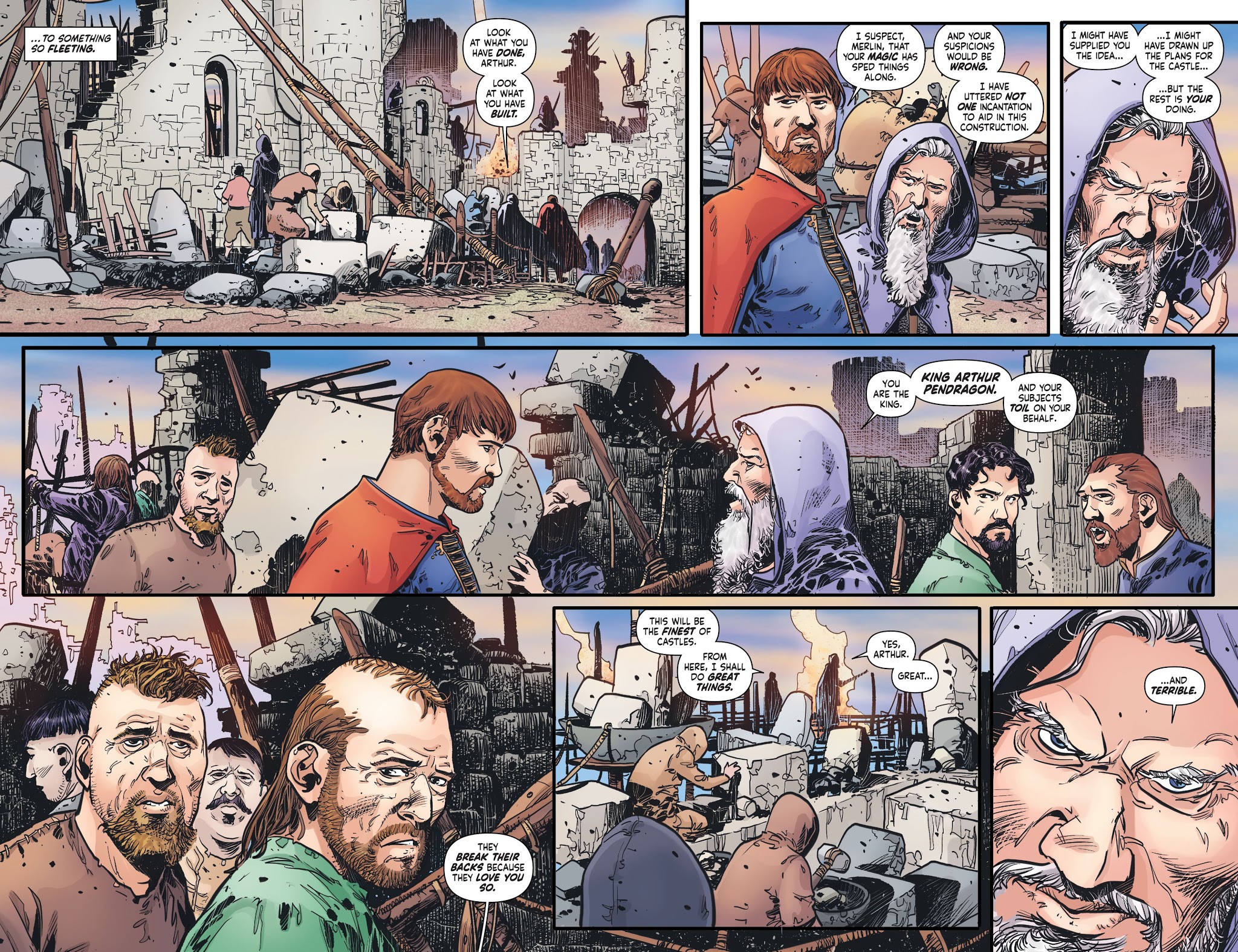 Read online Unholy Grail comic -  Issue #2 - 4