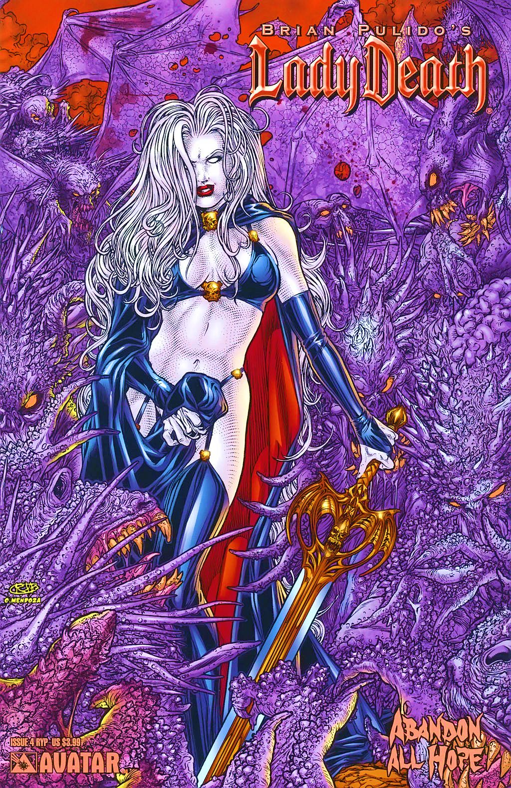 Read online Brian Pulido's Lady Death: Abandon All Hope comic -  Issue #4 - 4