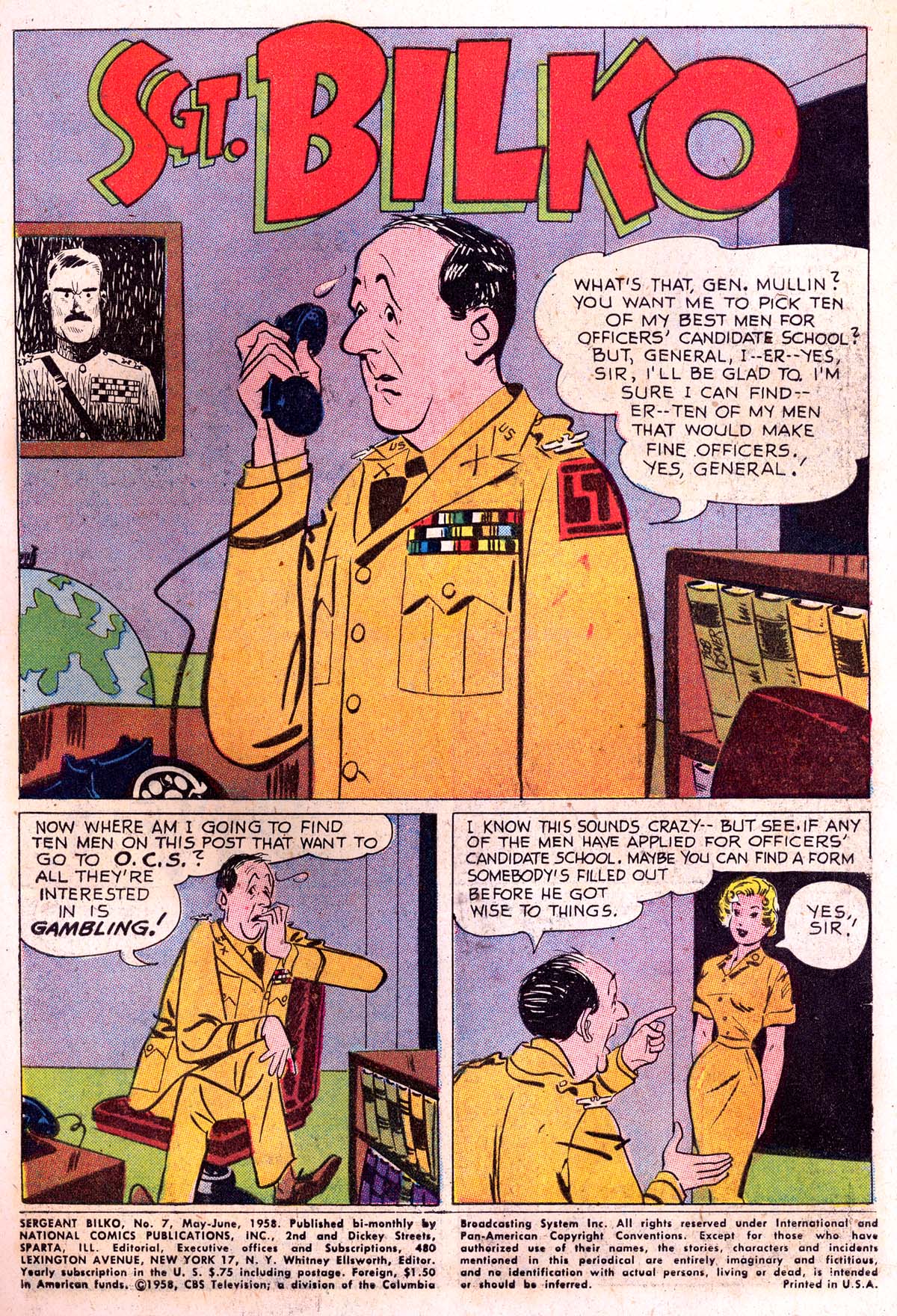 Read online Sergeant Bilko comic -  Issue #7 - 3