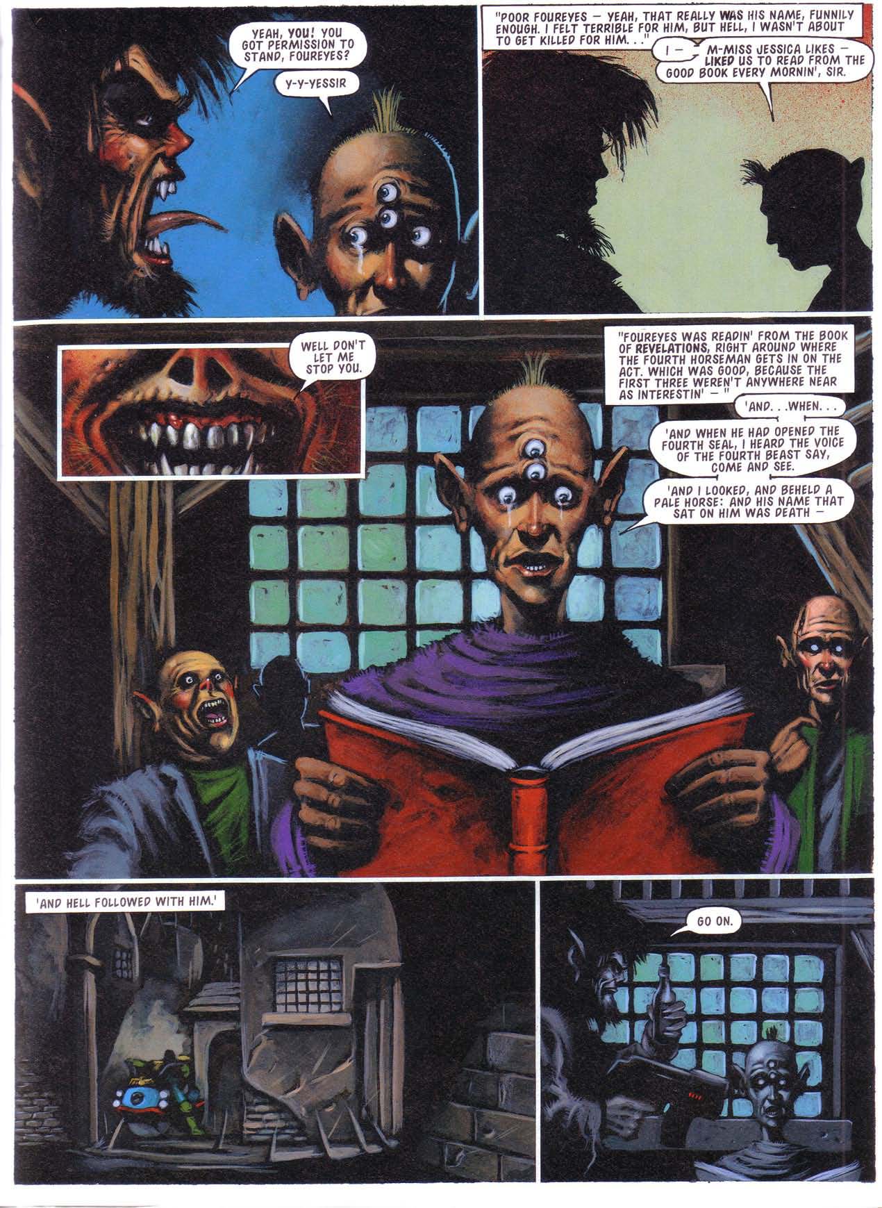 Read online Judge Dredd: Goodnight Kiss comic -  Issue # TPB - 71