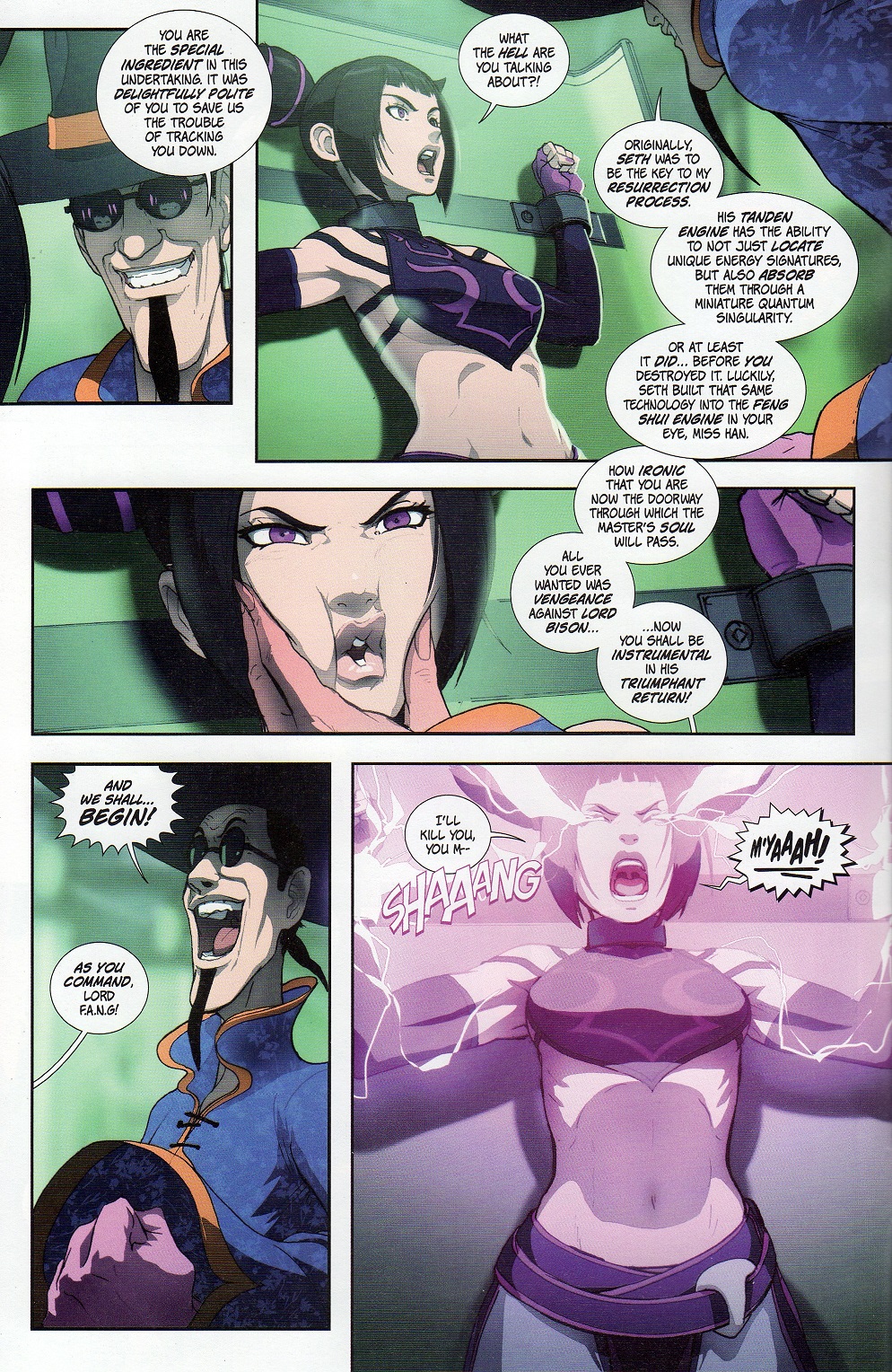Read online Street Fighter Legends: Cammy comic -  Issue #4 - 8