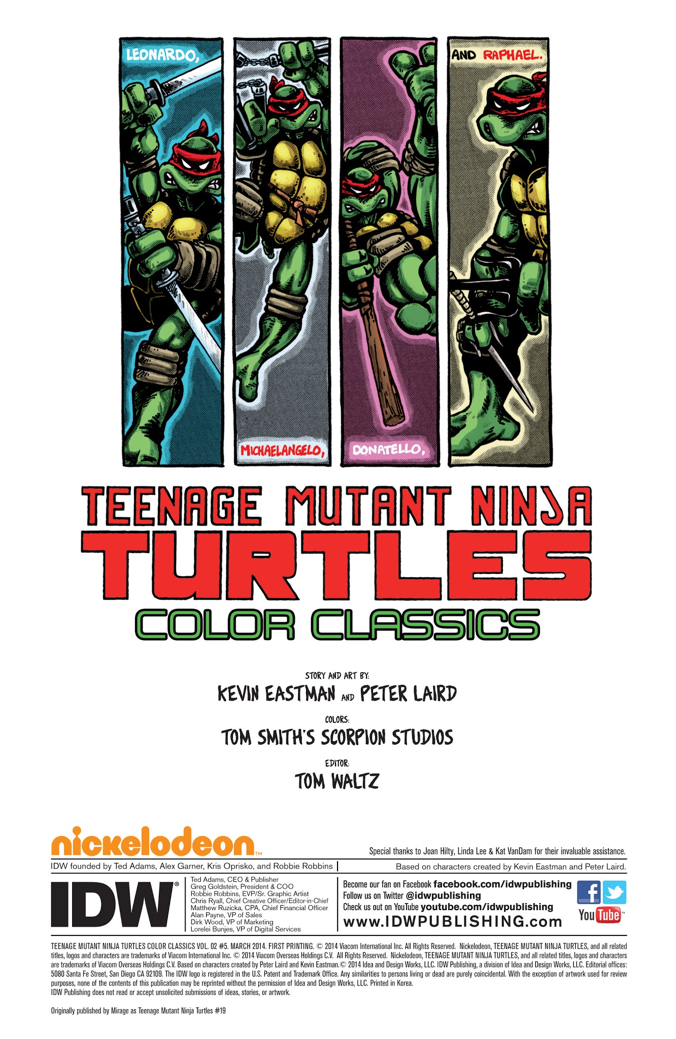 Read online Teenage Mutant Ninja Turtles Color Classics (2013) comic -  Issue #5 - 2