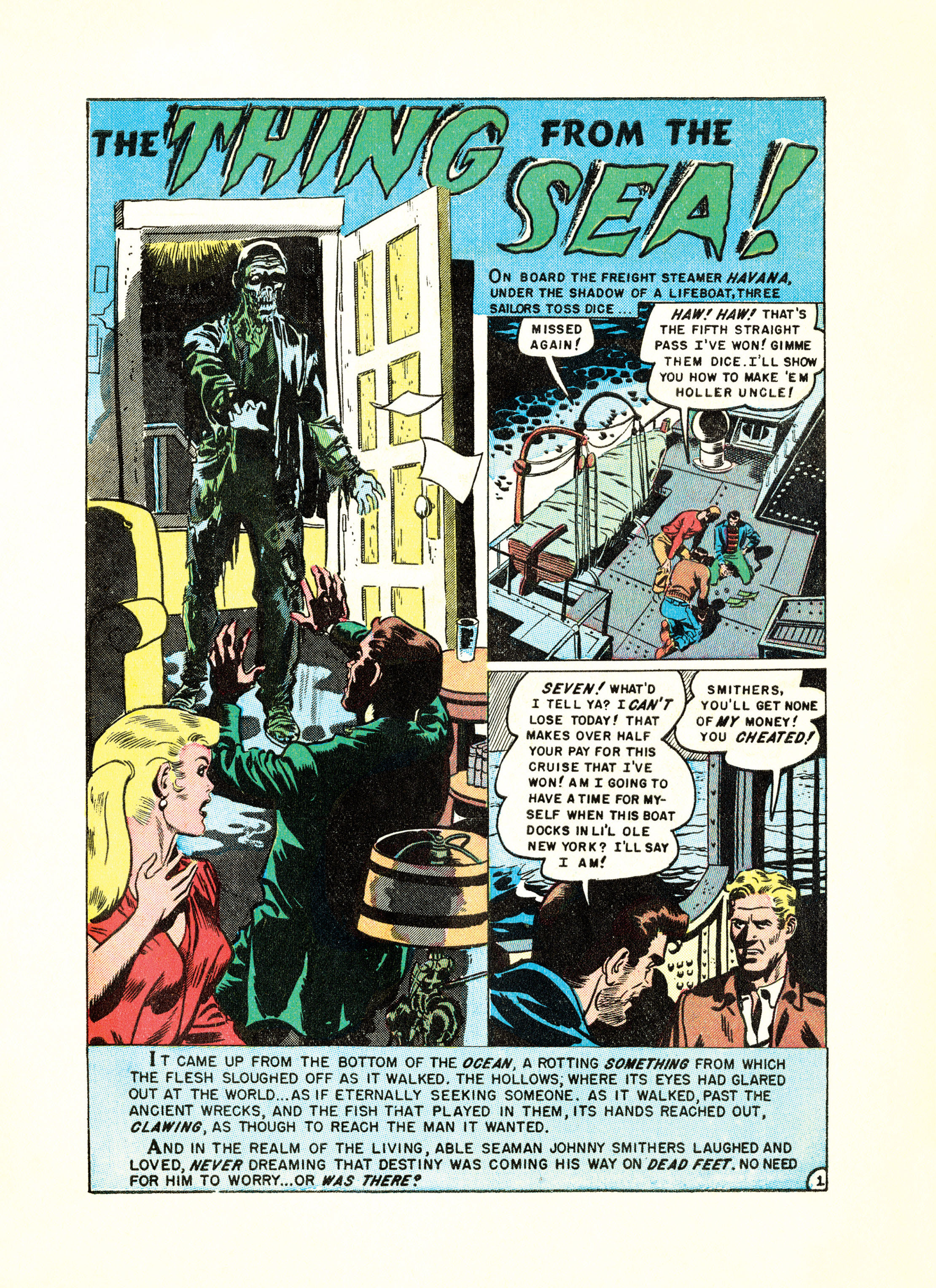 Read online Four Color Fear: Forgotten Horror Comics of the 1950s comic -  Issue # TPB (Part 2) - 80