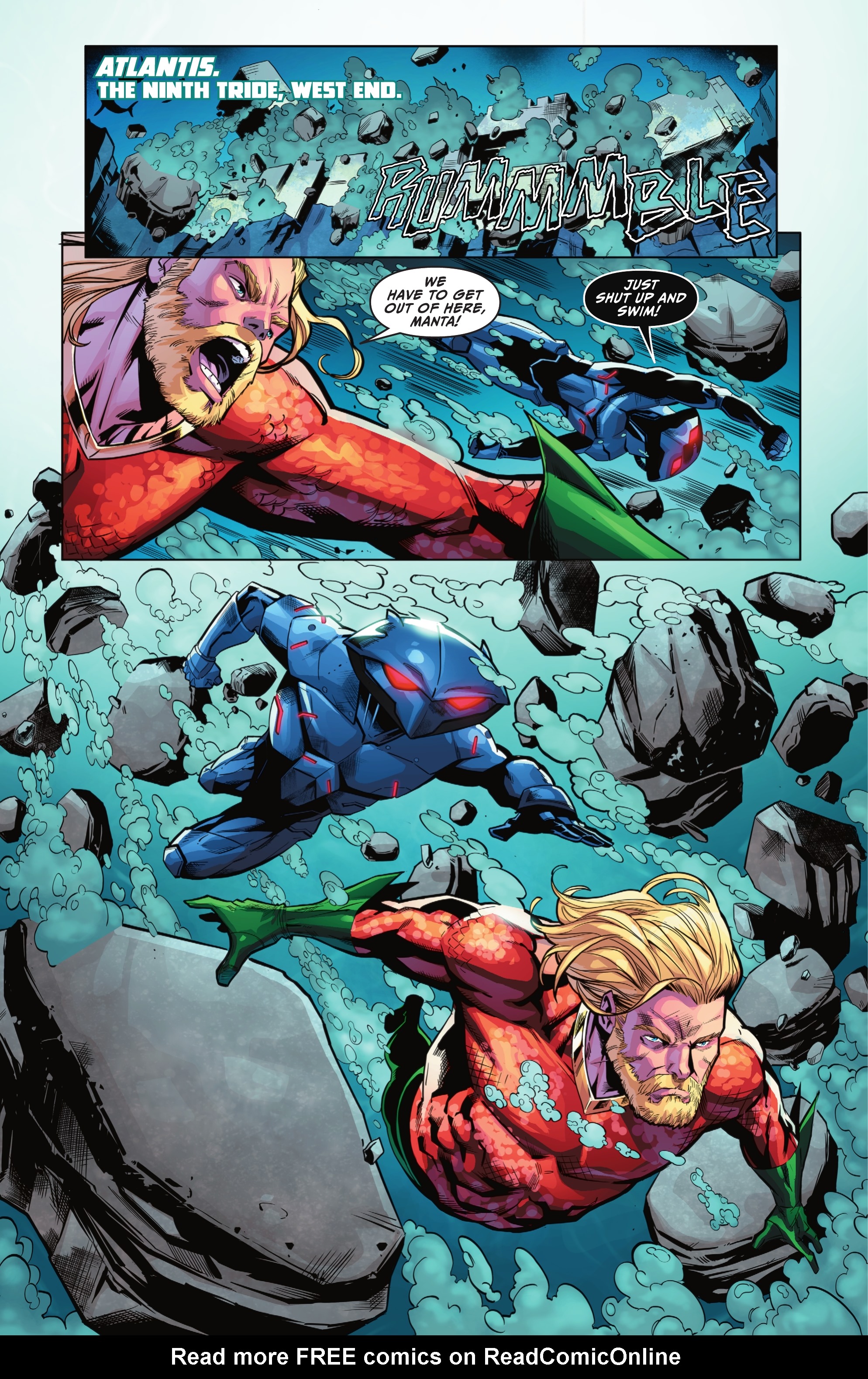 Read online Aquamen comic -  Issue #3 - 3