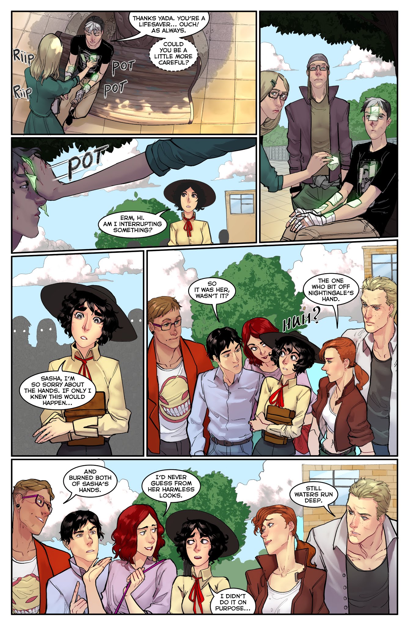 Read online Exlibrium comic -  Issue #10 - 5