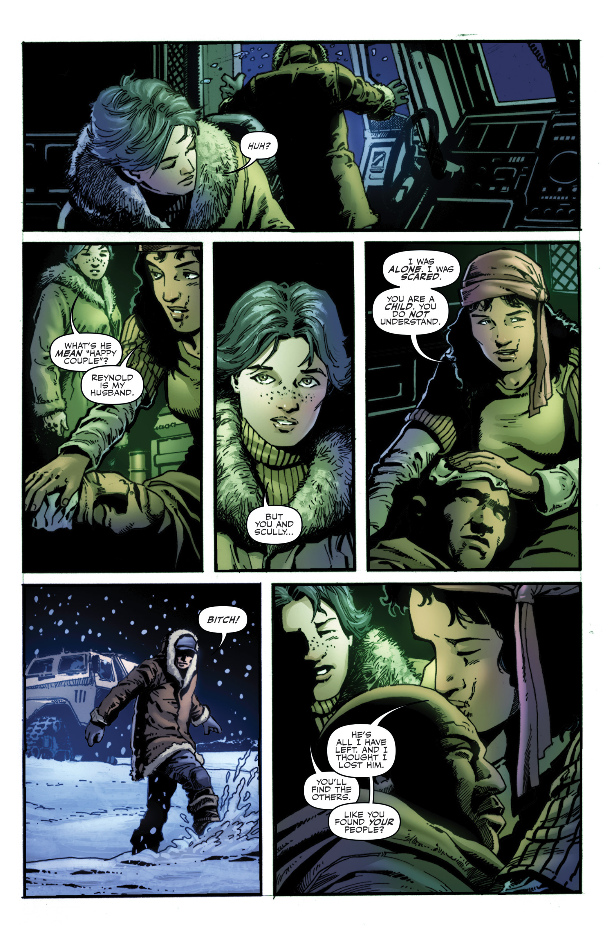Read online Winterworld: Frozen Fleet comic -  Issue #1 - 14
