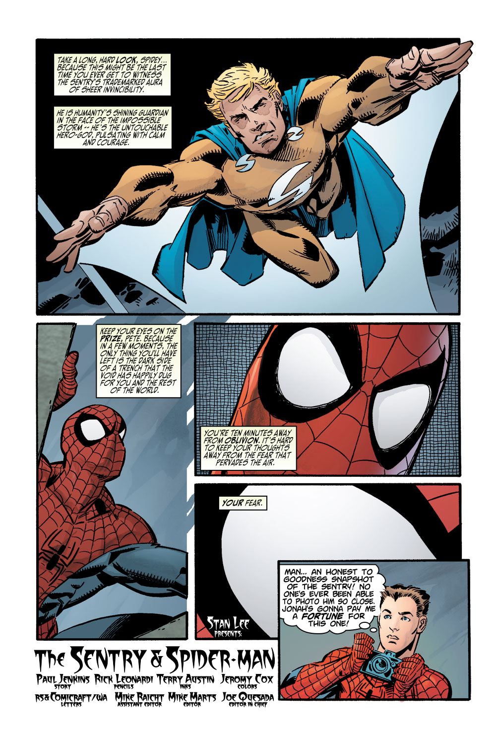 Read online Sentry/Spider-Man comic -  Issue # Full - 4