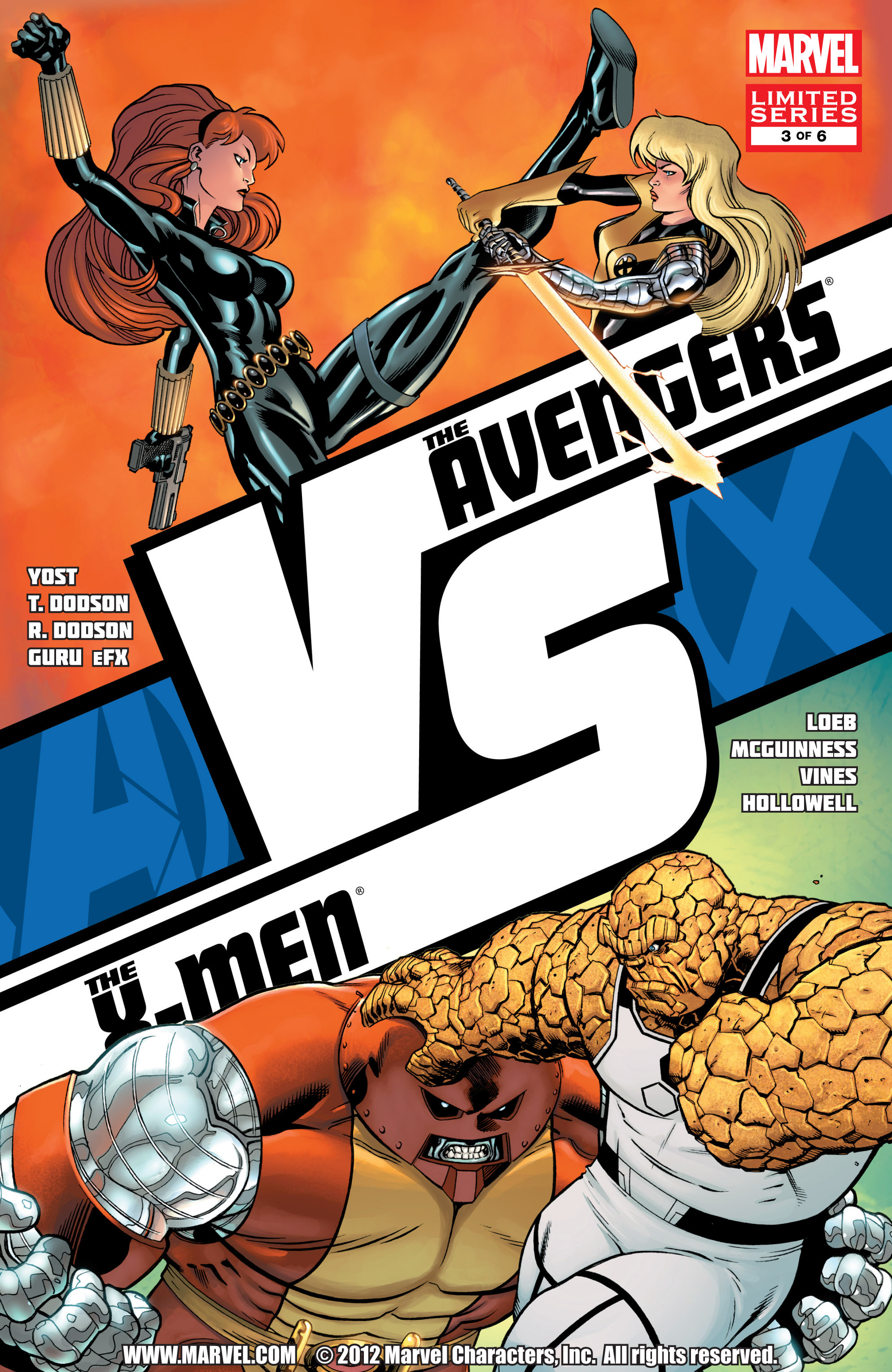 Read online AVX: VS comic -  Issue #3 - 1