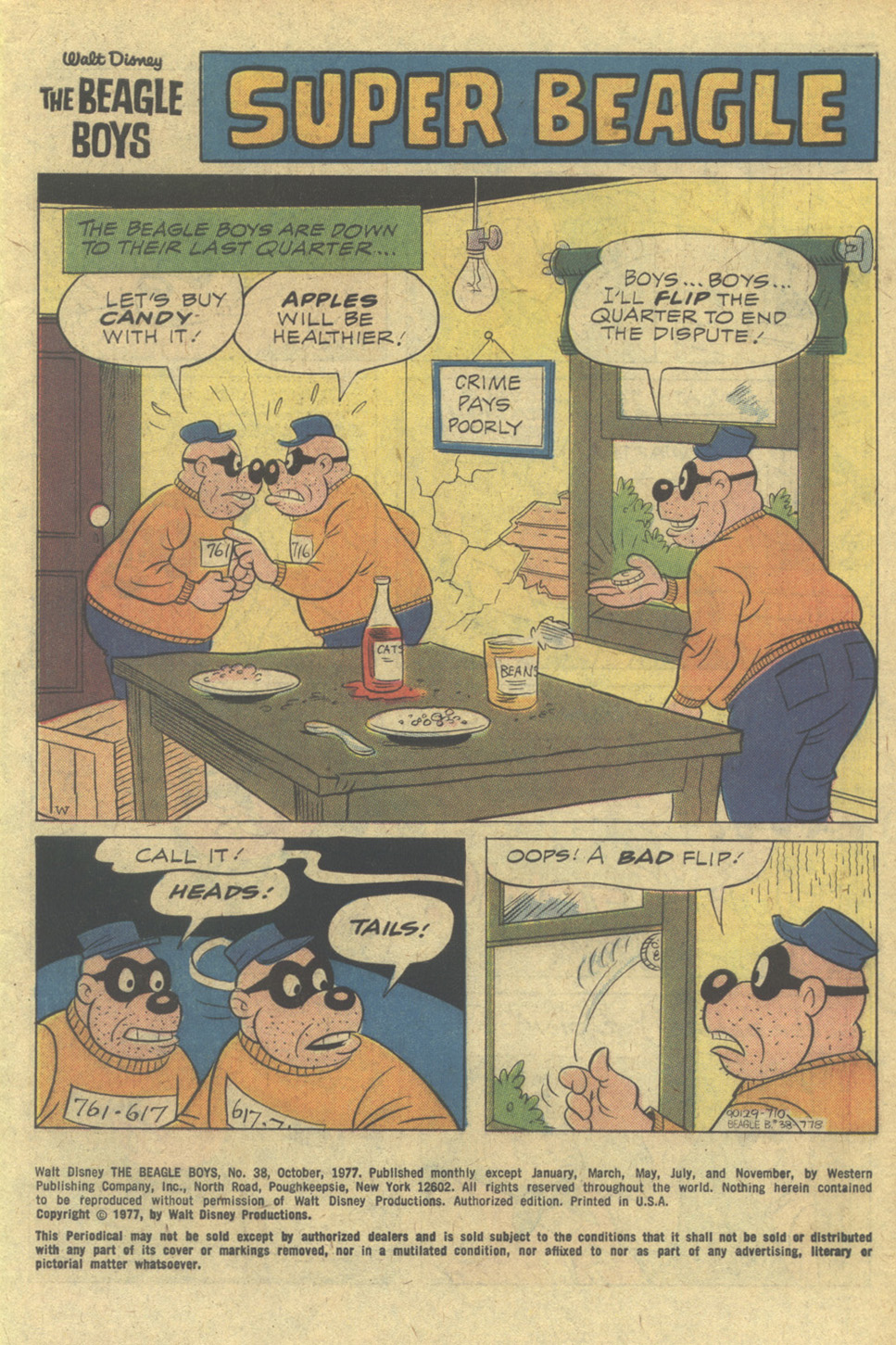 Read online Walt Disney THE BEAGLE BOYS comic -  Issue #38 - 3